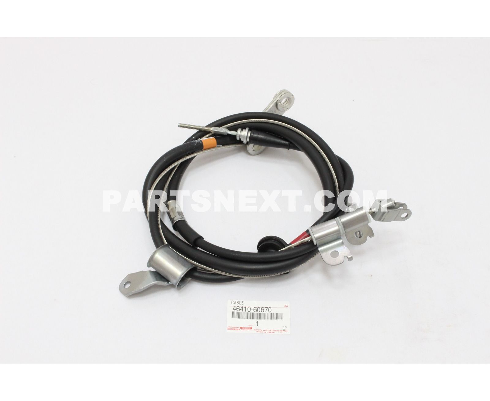 Toyota :: 46410-60670 CABLE ASSY, PARKING BRAKE, NO.1