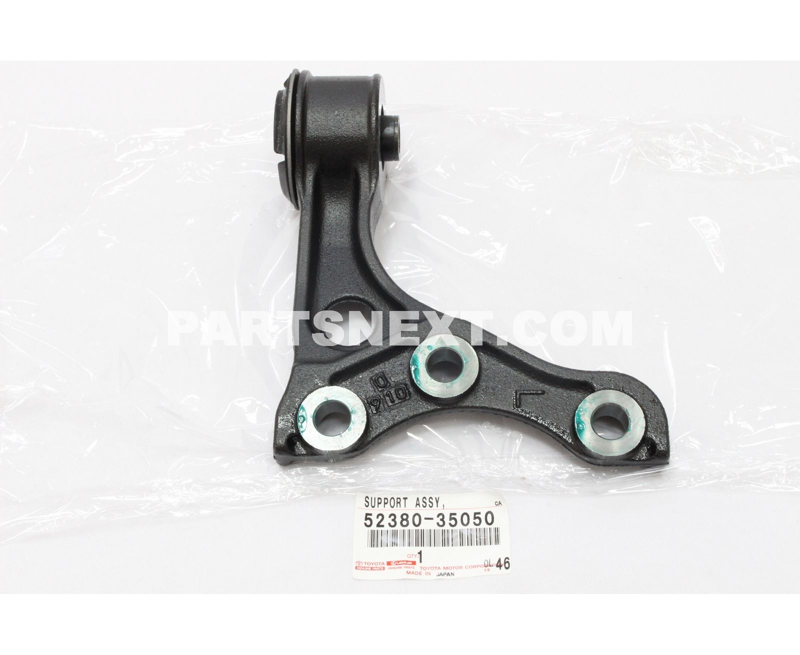 Toyota :: 52380-35050 SUPPORT, FRONT DIFFERENTIAL, NO.2