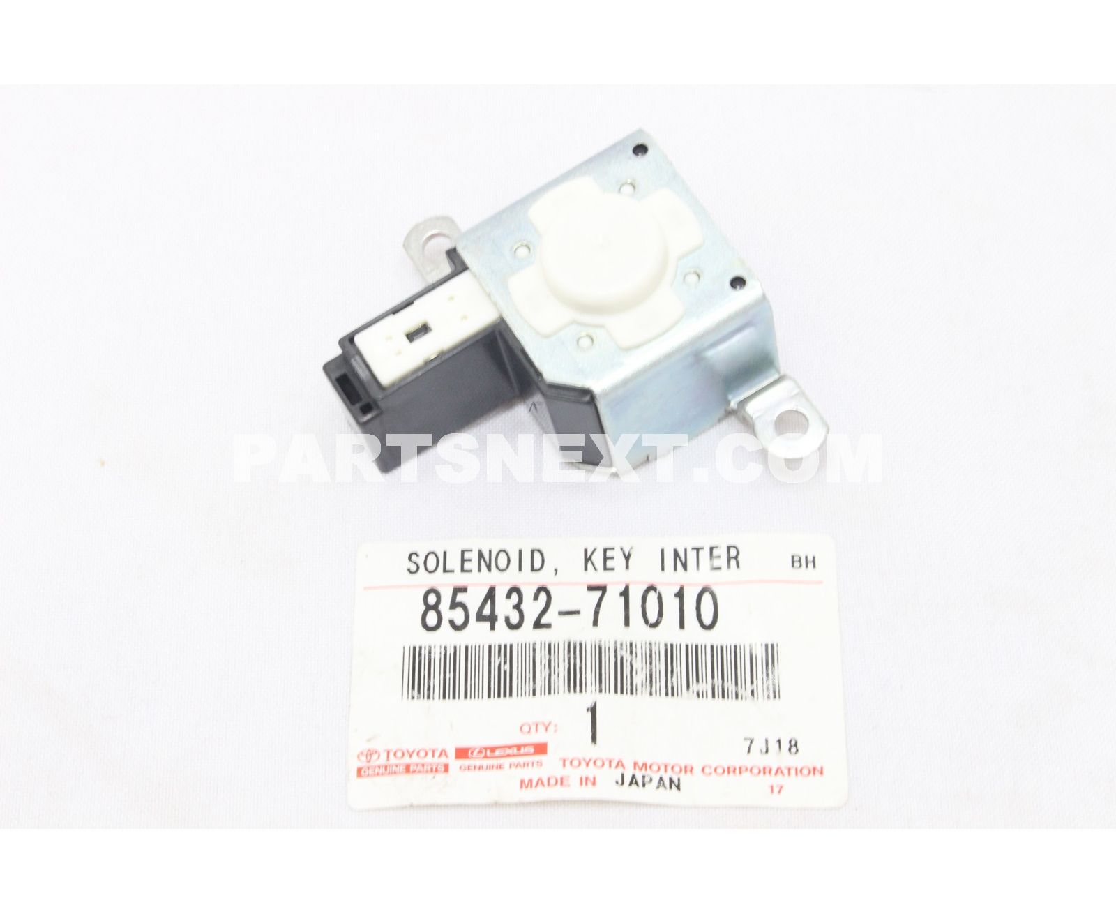 Toyota :: 85432-71010 SOLENOID, KEY INTER LOCK