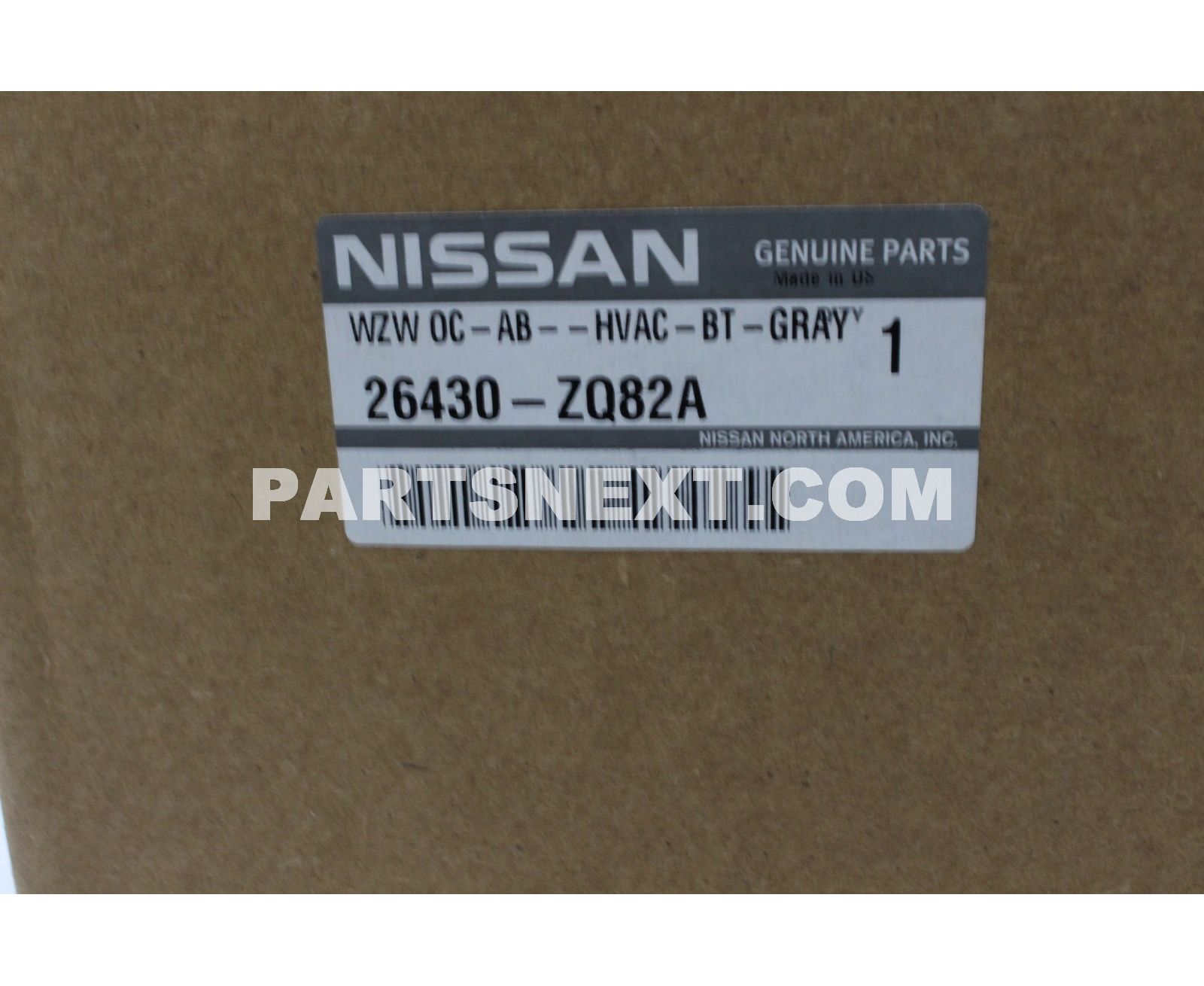 Nissan :: 26430-ZQ82A LAMP ASSY-MAP