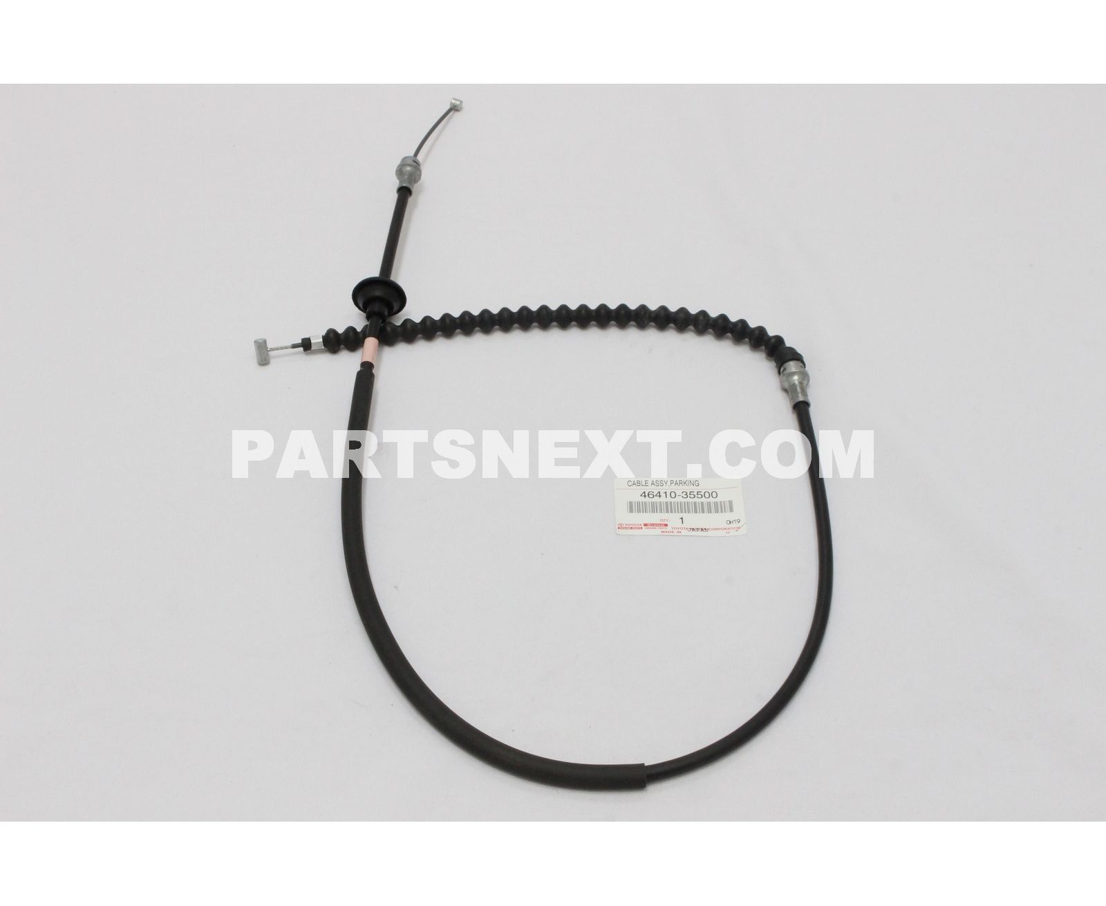 Toyota :: 46410-35500 CABLE ASSY, PARKING BRAKE, NO.1
