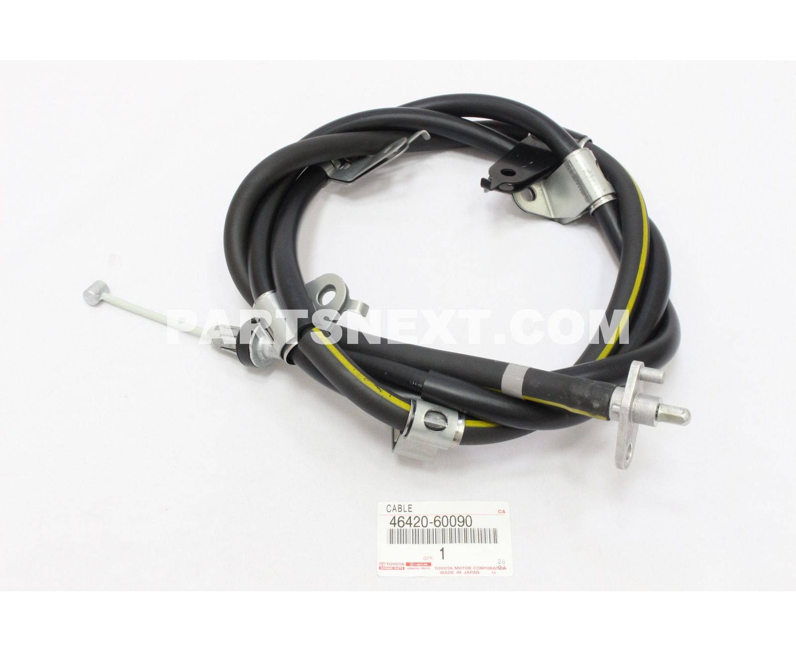 Toyota :: 46420-60090 CABLE ASSY, PARKING BRAKE, NO.2