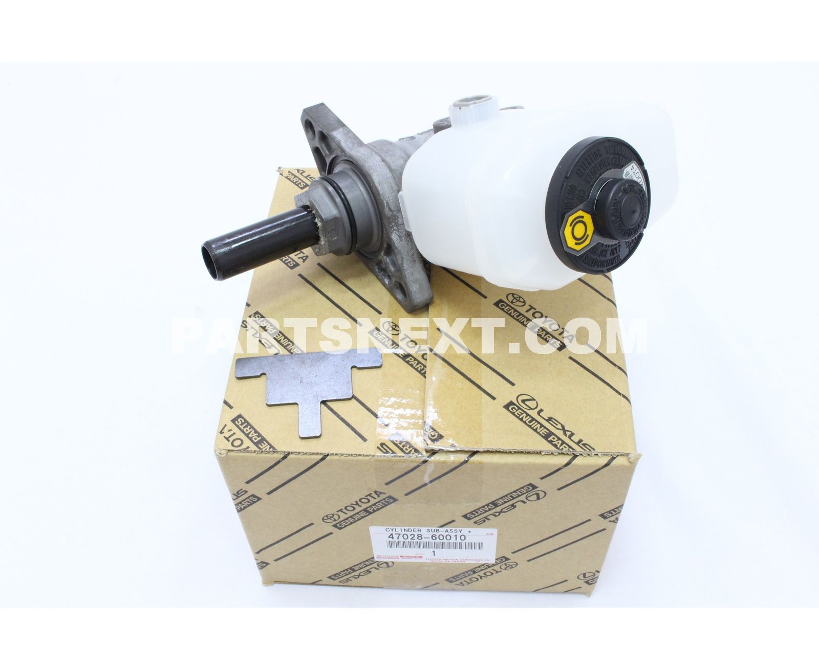 Toyota :: 47028-60010 CYLINDER SUB-ASSY, BRAKE MASTER W/PLATE