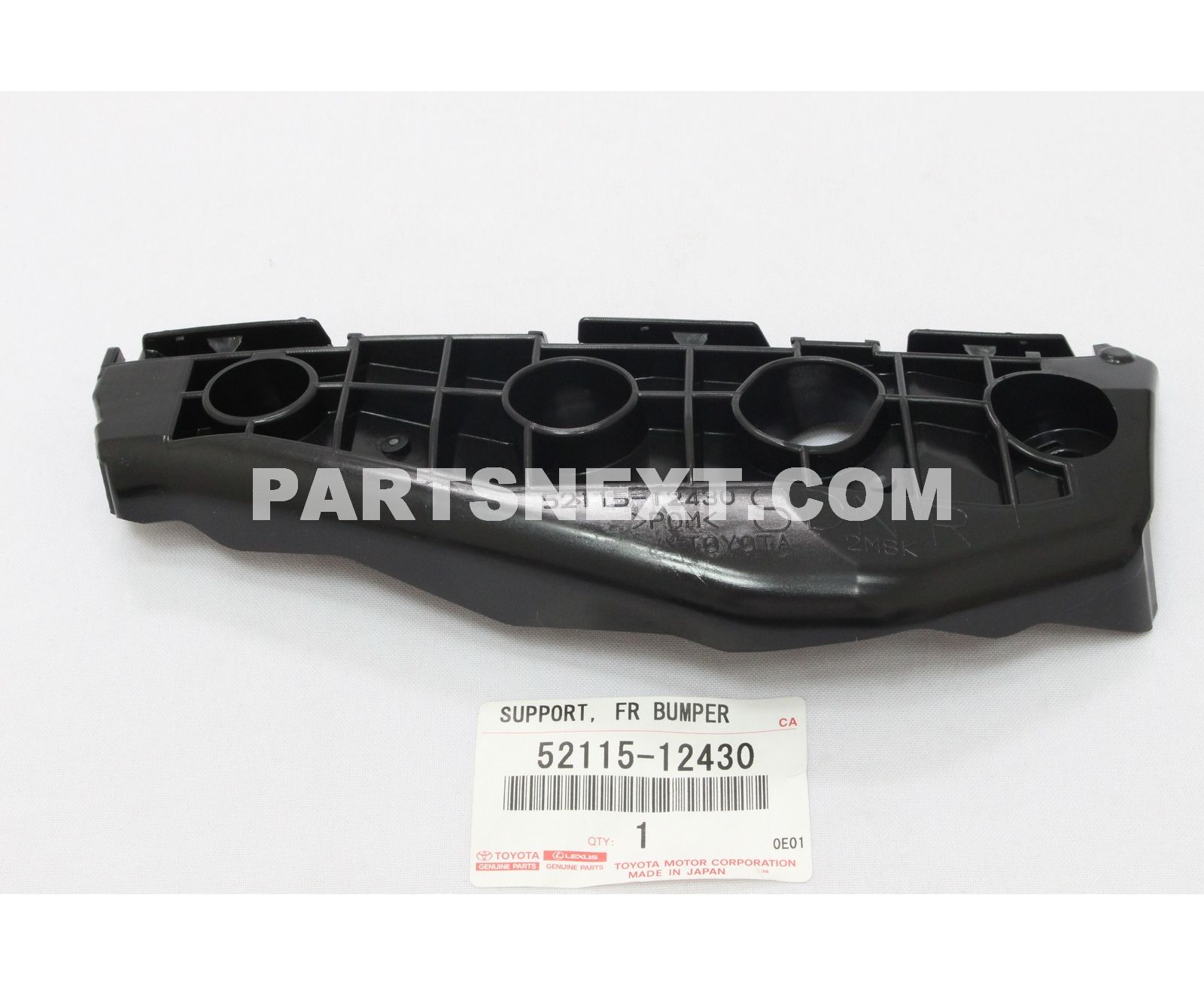 Toyota :: 52115-12430 SUPPORT, FRONT BUMPER SIDE, RH