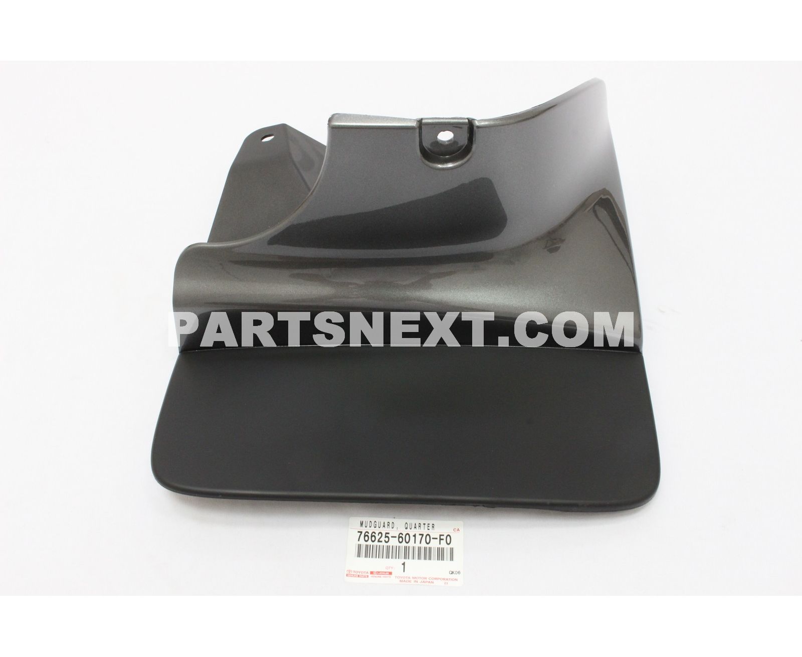 Toyota :: 76625-60170-F0 MUDGUARD, QUARTER PANEL, REAR RH