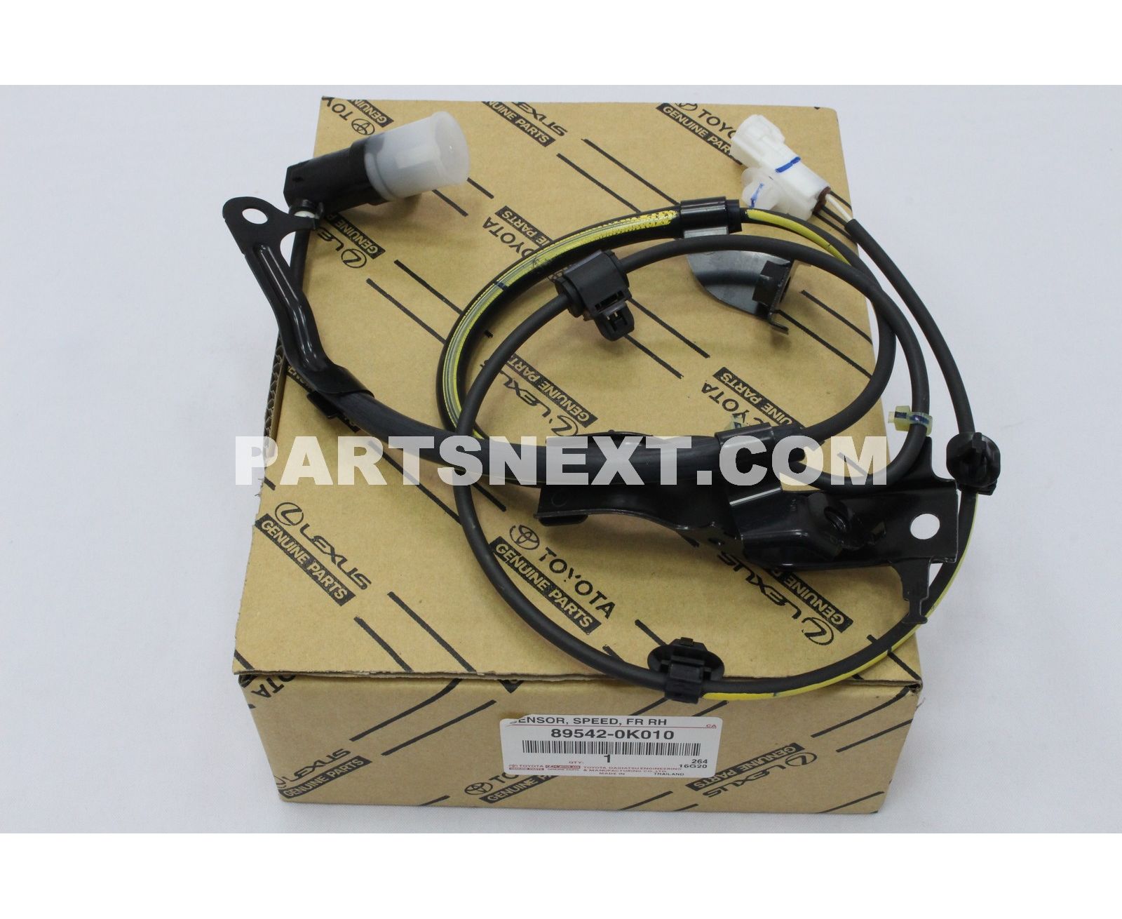 UOIENRT ABS Wheel Speed Sensor – Front Right Replacement For Toyota RAV4 2006-2018 (Replaces 89542-42050)