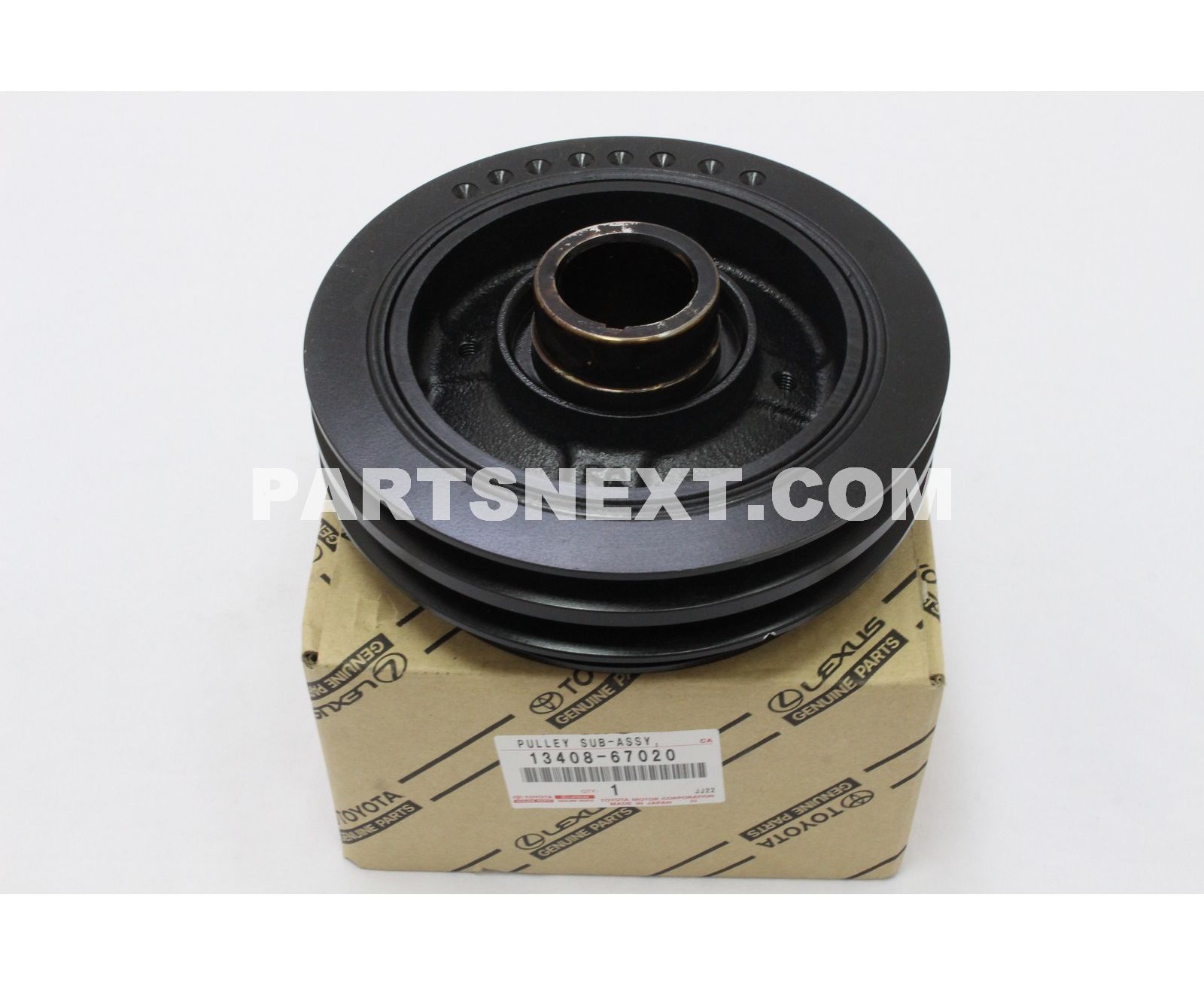 【セール】 :: Toyota 13408-67020 CRANKSHAFT PULLEY, 小物