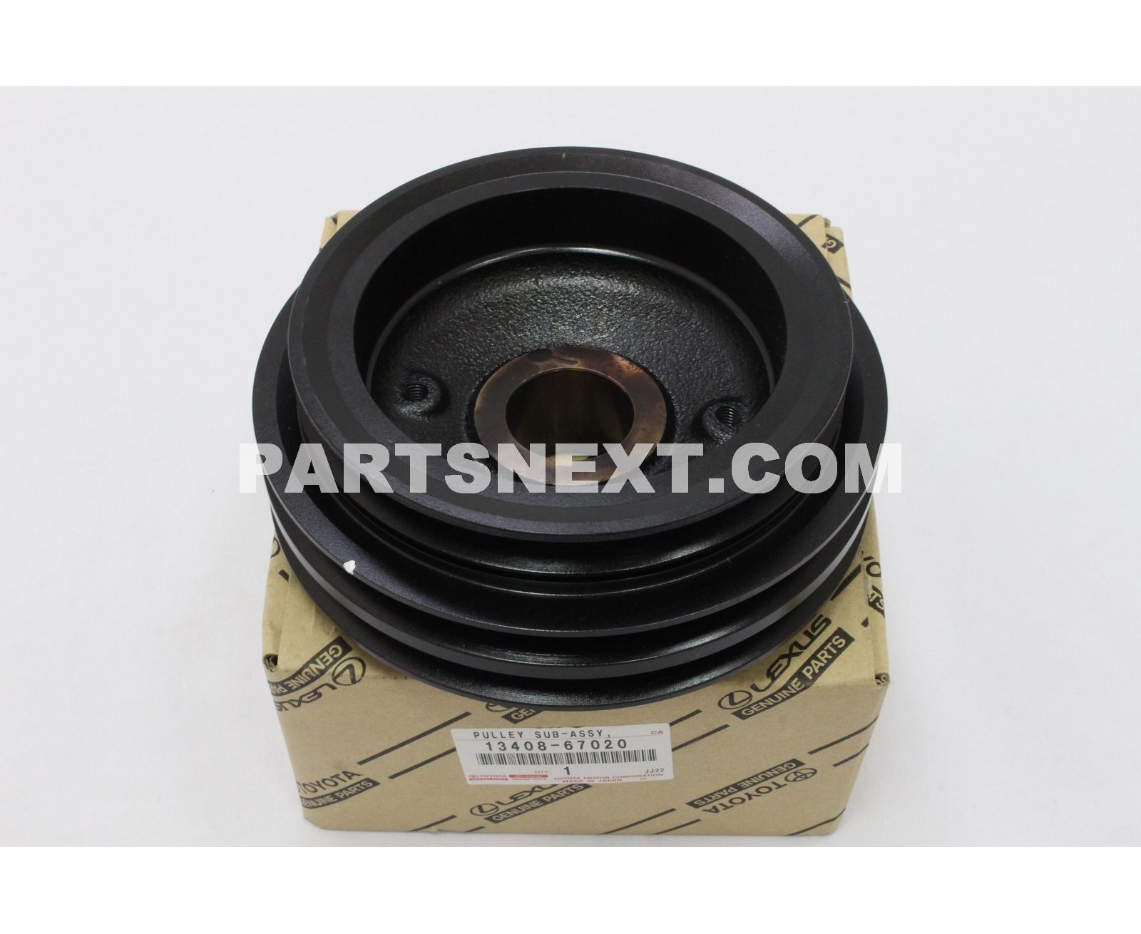 【メロディ】 Toyota :: 13408-67020 PULLEY, CRANKSHAFT
