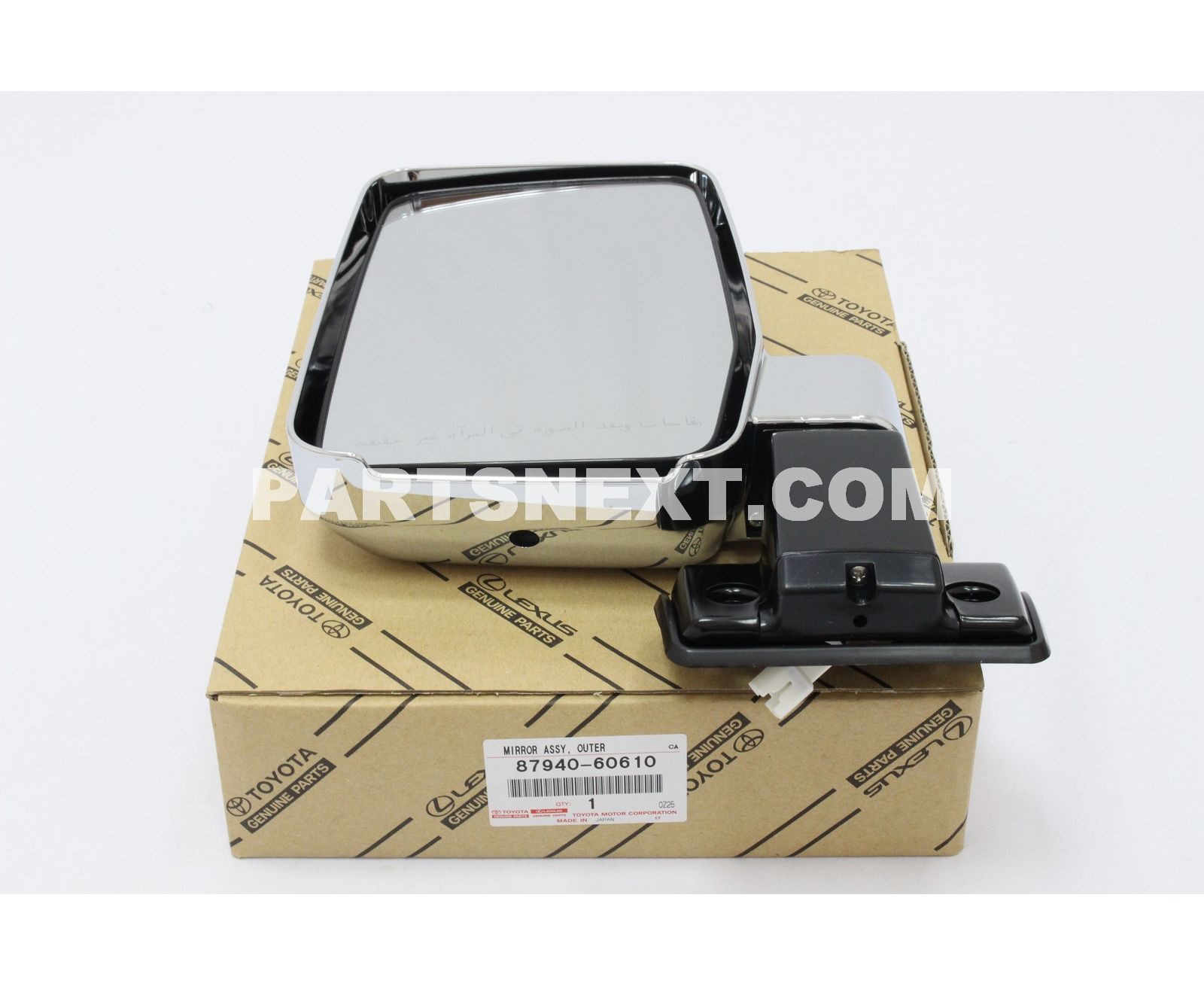 専用 Toyota :: 87940-60610 MIRROR ASSY, OUTER REAR VIEW, LH