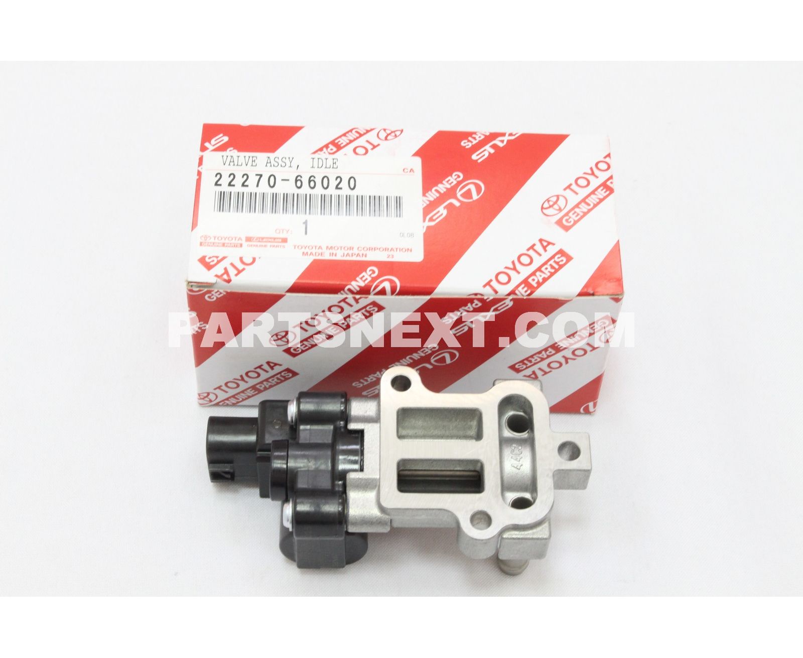 Toyota 2227066020 VALVE ASSY, IDLE SPEED CONTROL(FOR THLOTTLE BODY)