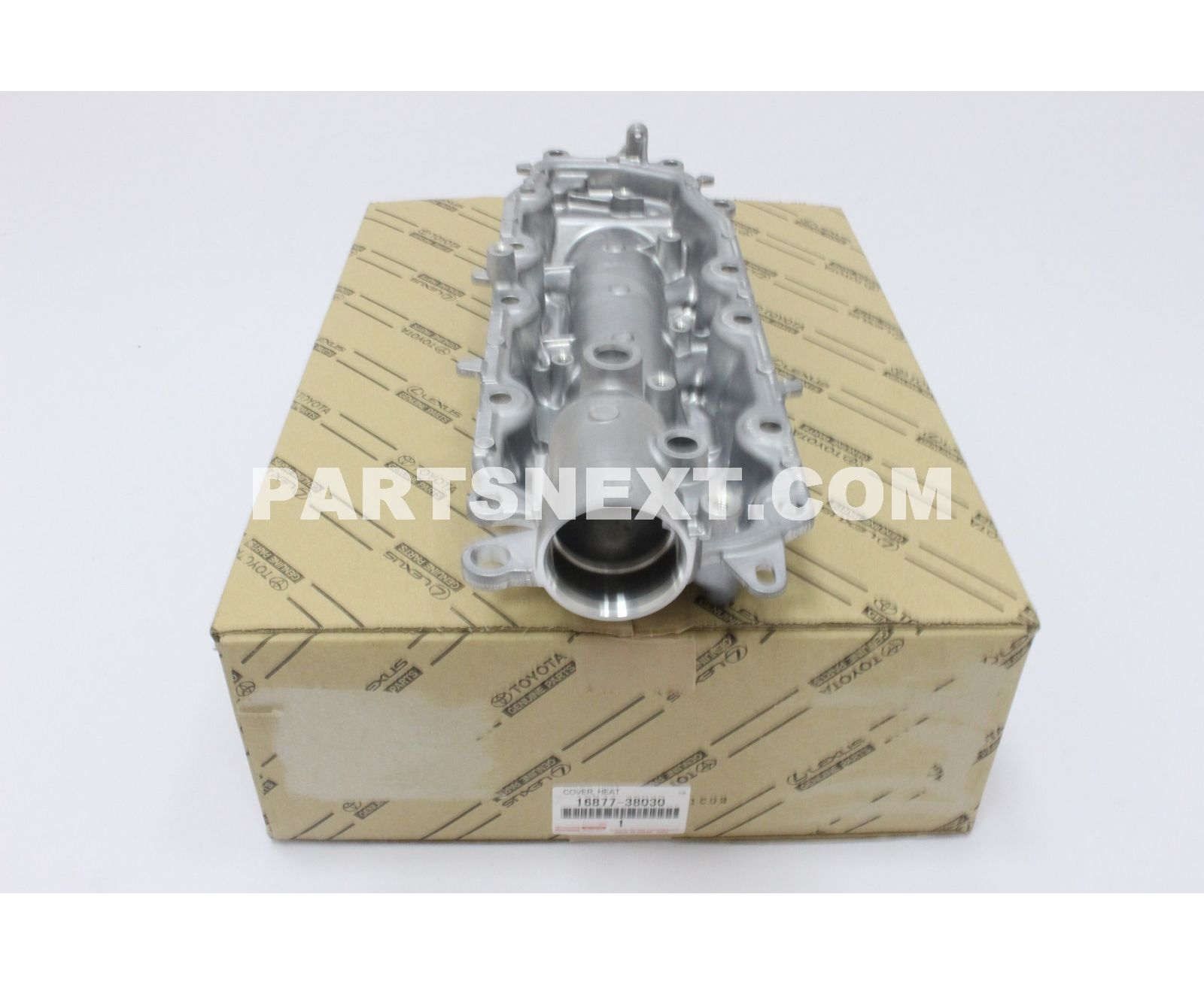 Toyota :: 16877-38030 COVER, HEAT EXCHANGER, NO.1