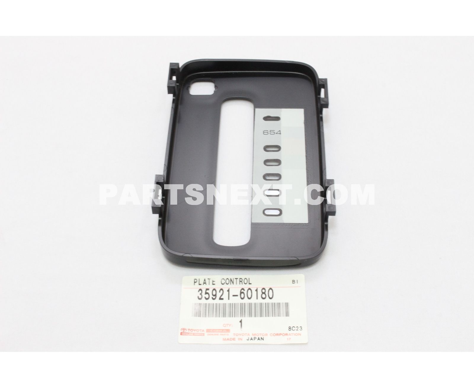 Toyota :: 35921-60180 PLATE, CONTROL POSITION INDICATOR