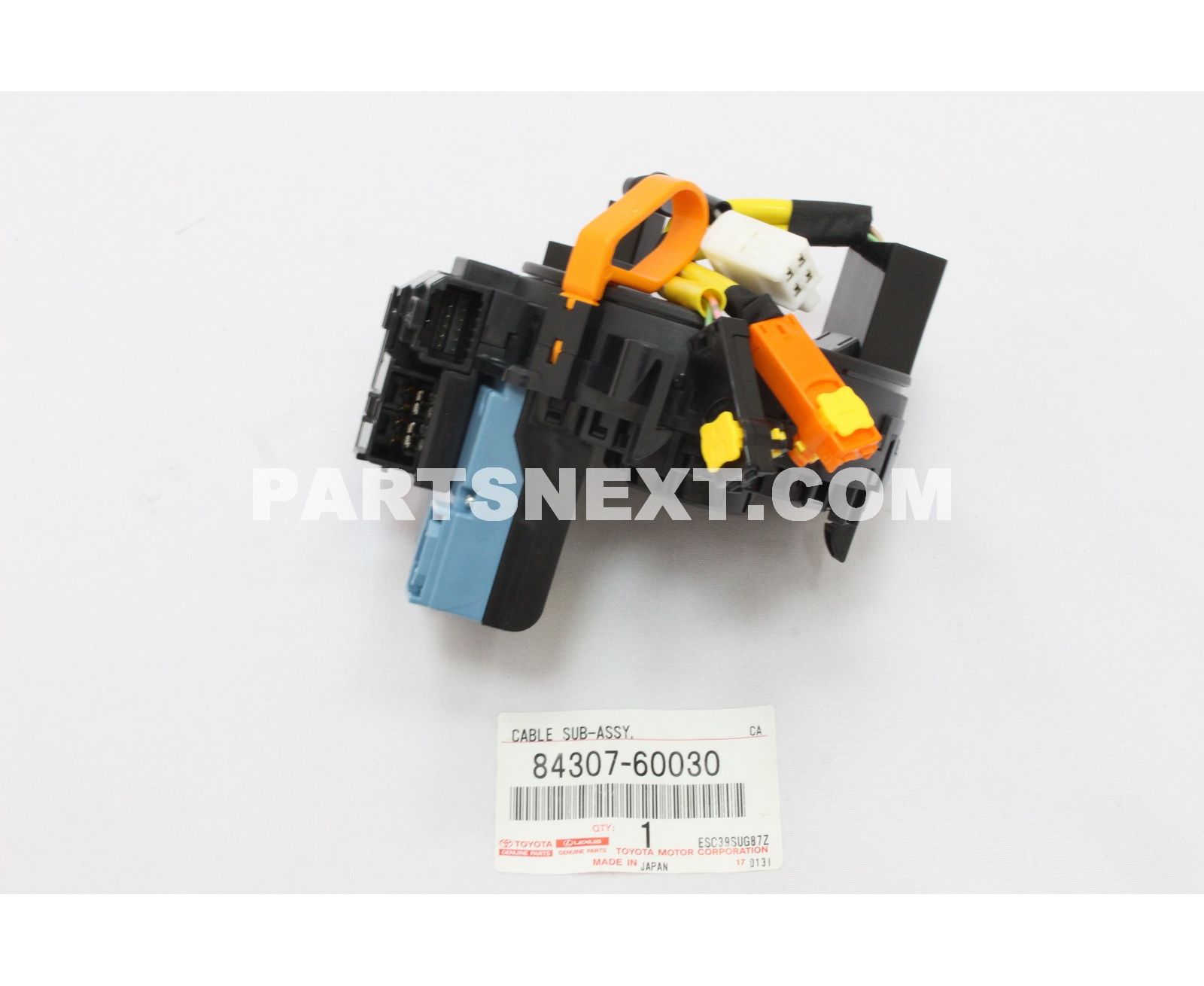 Toyota :: 84307-60030 CABLE SUB-ASSY, SPIRAL W/SENSOR