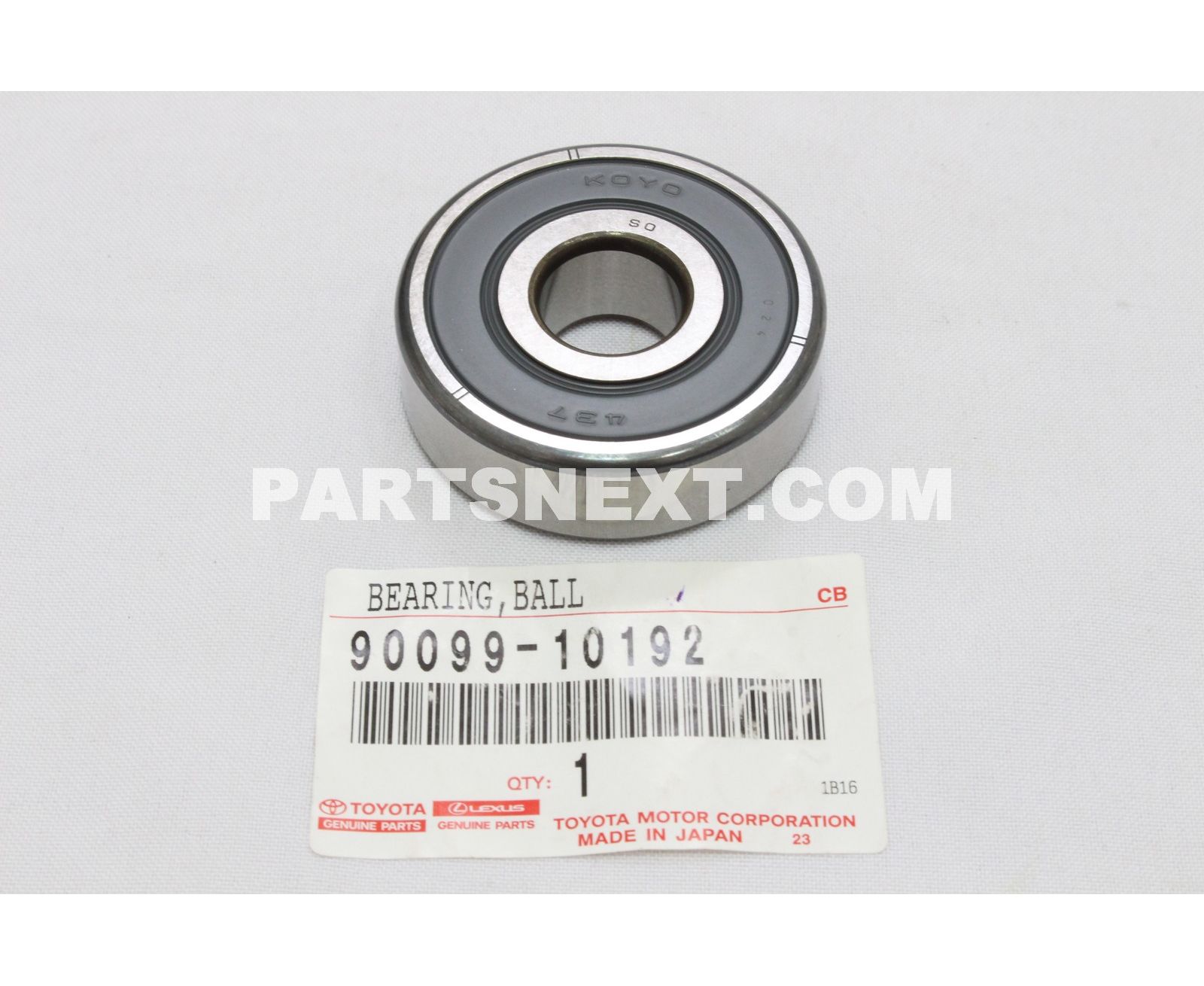 Toyota 9009910192 BEARING(FOR ALTERNATOR DRIVE END FRAME)