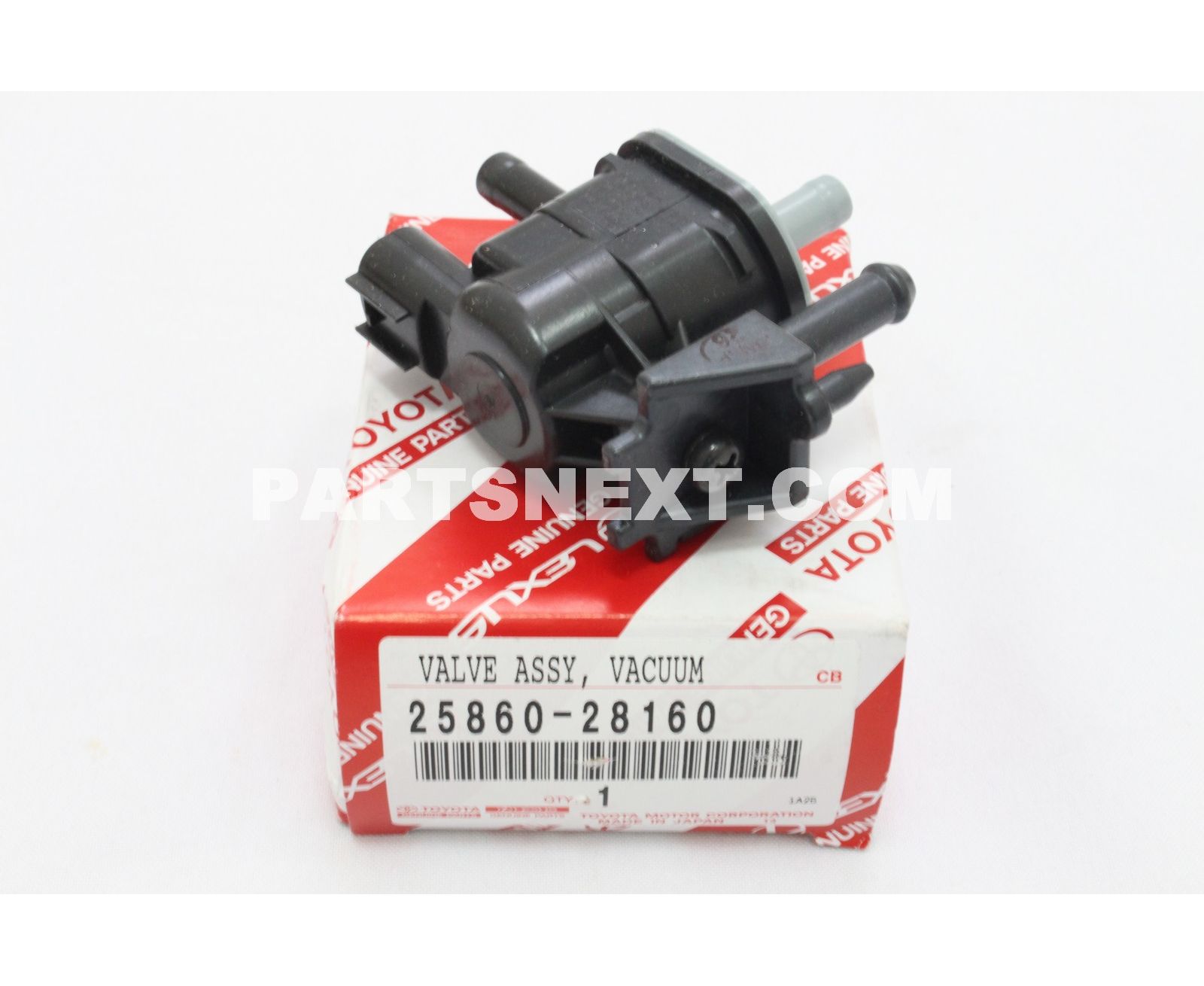Toyota :: 25860-28160 VALVE ASSY, VACUUM SWITCHING, NO.1