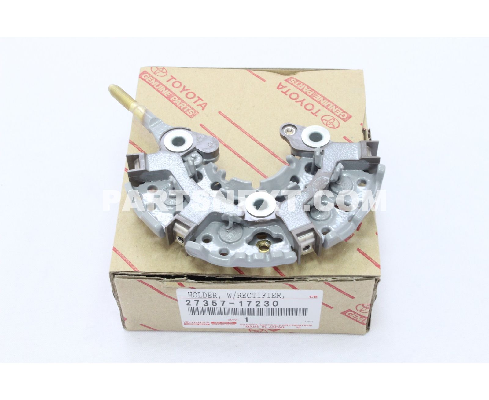 Toyota :: 27357-17230 HOLDER, ALTERNATOR, W/RECTIFIER
