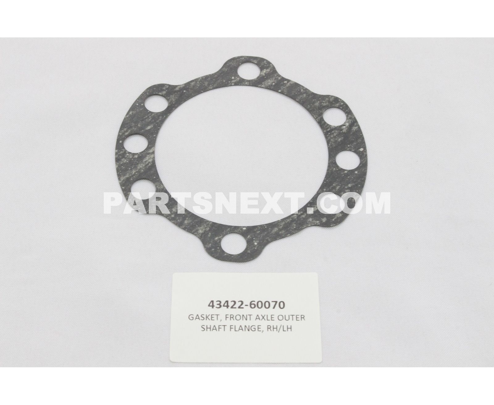 Toyota :: 43422-60070 GASKET, FRONT AXLE OUTER SHAFT FLANGE, RH/LH