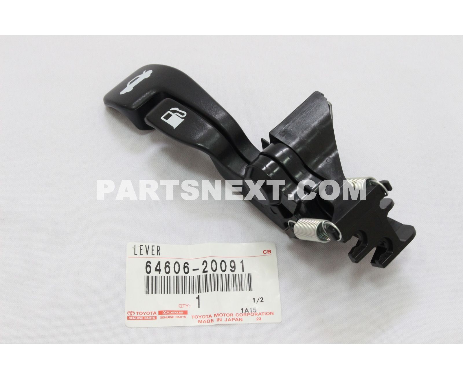 Toyota :: 64606-20091 LEVER SUB-ASSY, BACK DOOR LOCK OPEN