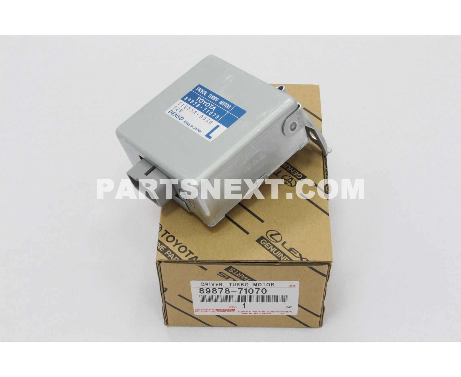 Toyota :: 89878-71070 DRIVER, TURBO MOTOR