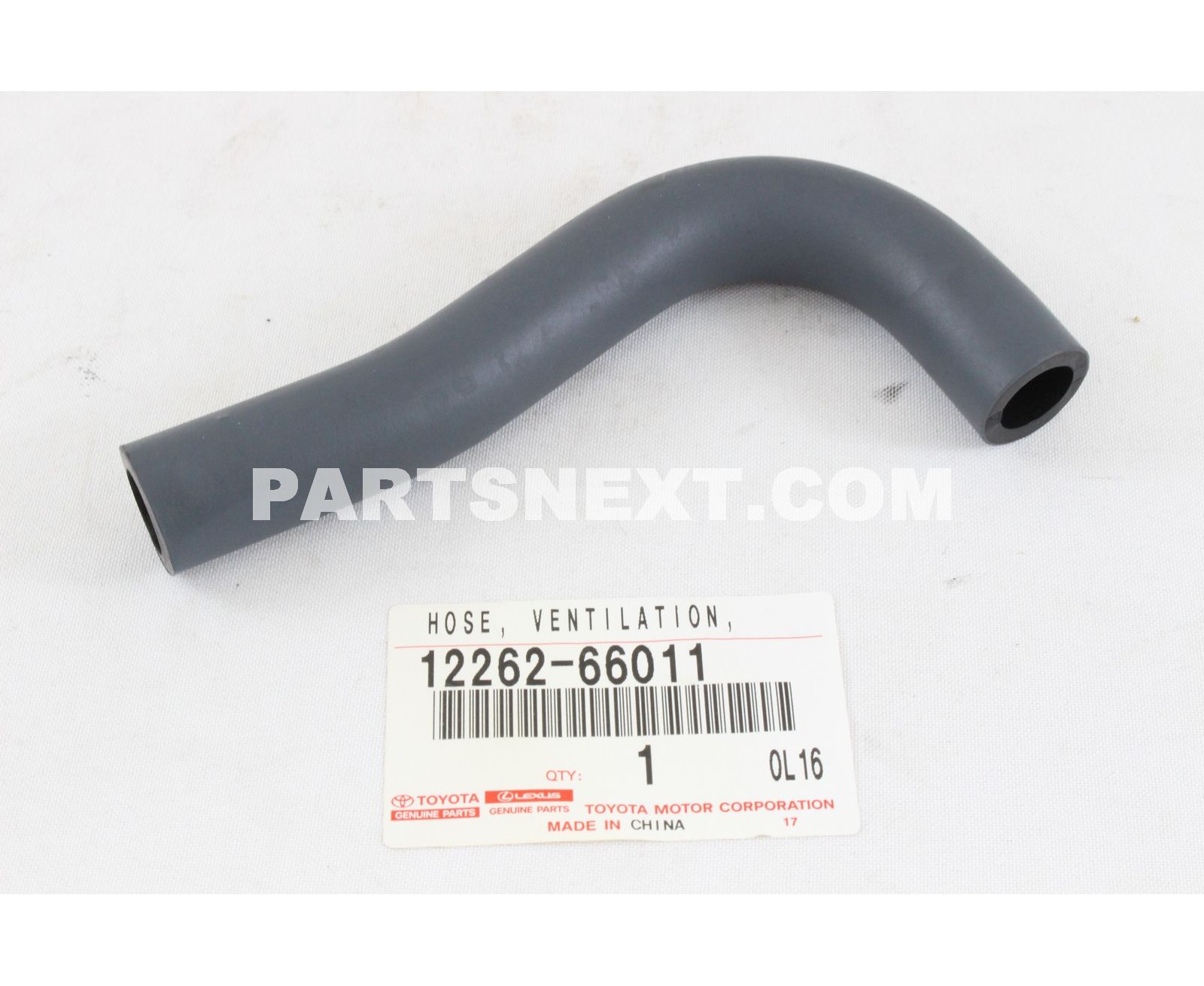 Toyota :: 12262-66011 HOSE, VENTILATION, NO.2