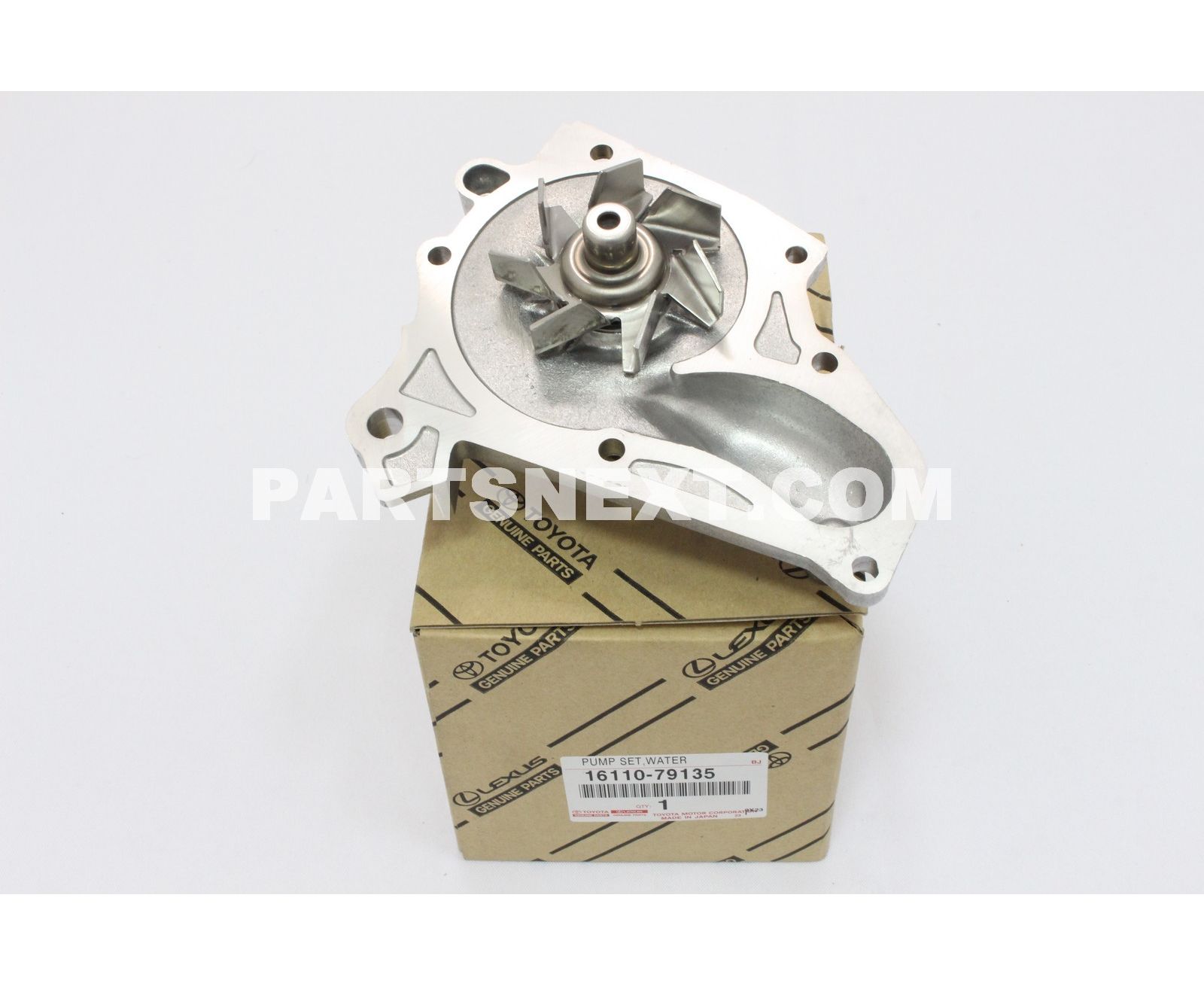 Toyota :: 16110-79135 PUMP ASSY, WATER, W/O COVER