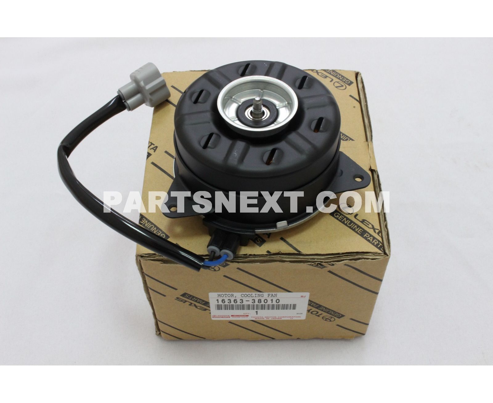 Toyota :: 16363-38010 MOTOR, COOLING FAN, NO.2