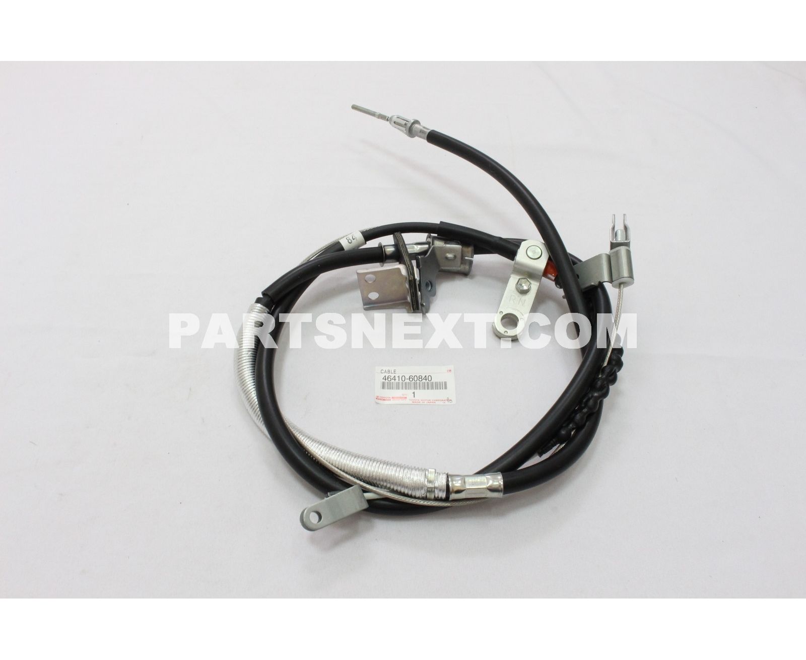 Toyota :: 46410-60840 CABLE ASSY, PARKING BRAKE, NO.1