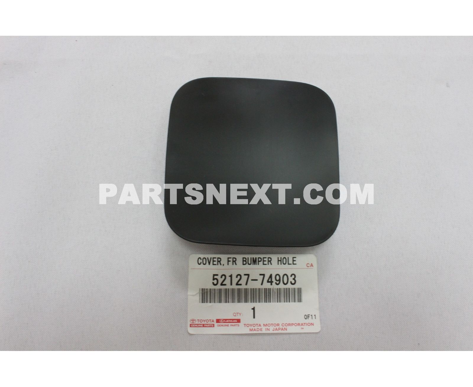 thumbnail image 2 of Genuine Toyota 2012-2014 Prius V Right Passenger Front Bumper Hole Cover – 52127-47902 – Made In Japan 2 of 5