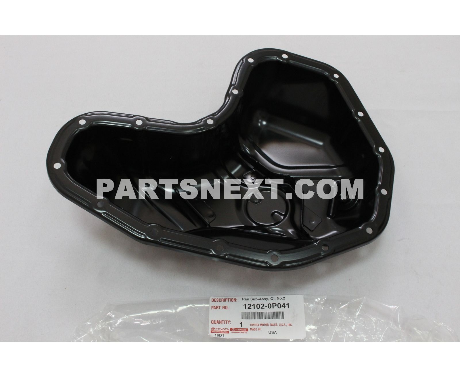 Toyota :: 12102-0P041 PAN SUB-ASSY, OIL