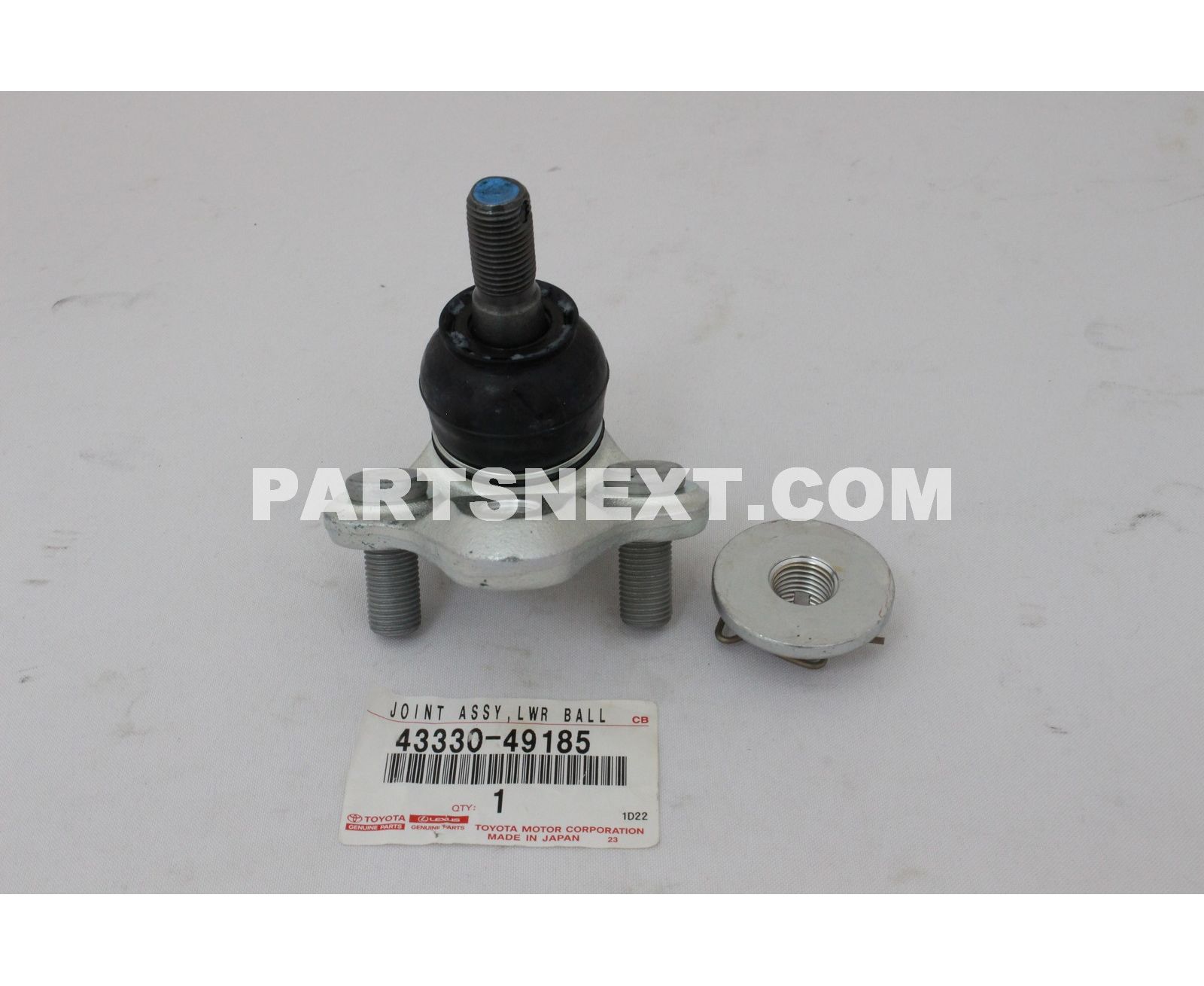 Toyota :: 43330-49185 JOINT ASSY, LOWER BALL, FRONT, RH/LH