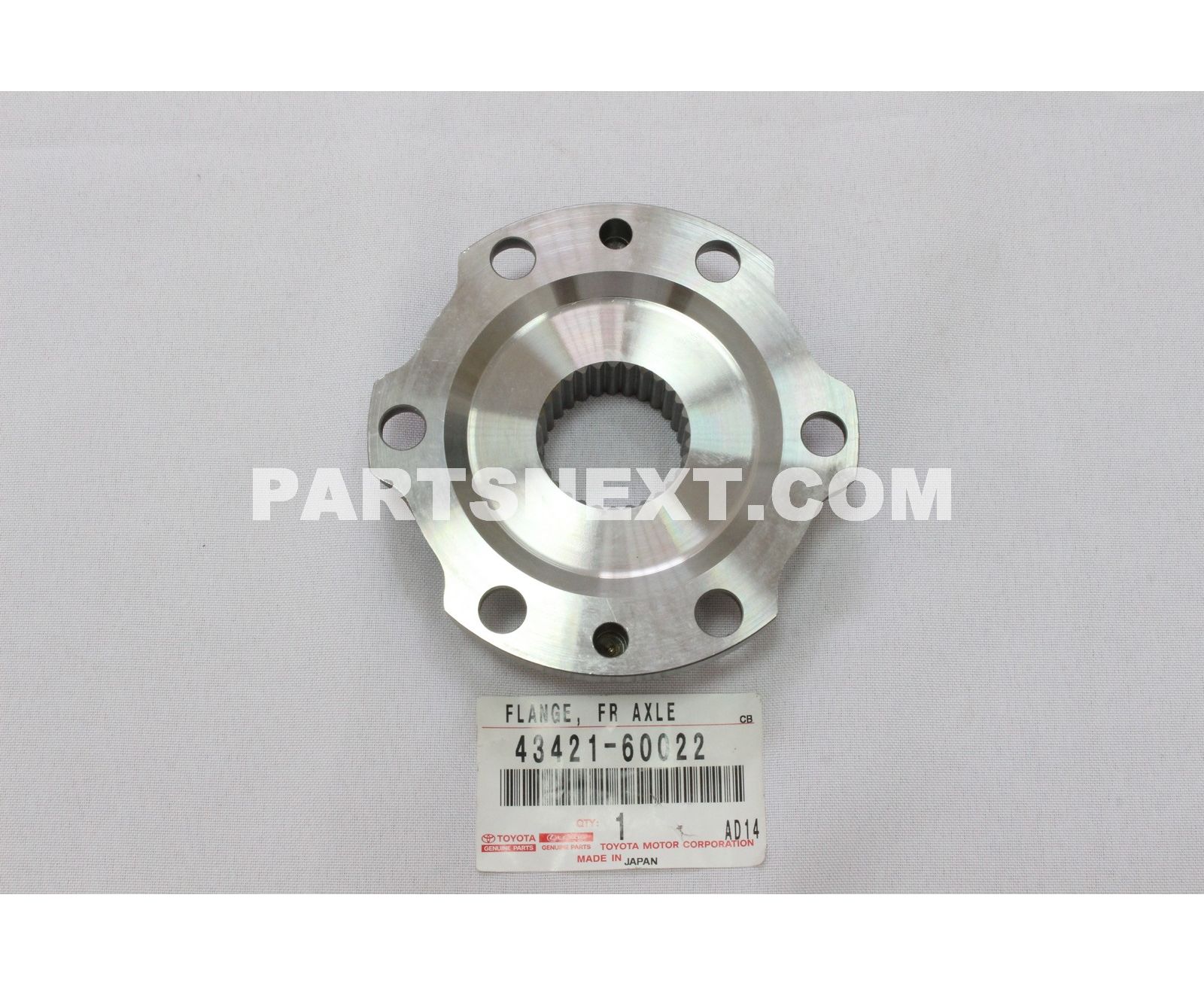 Toyota 4342160022 FLANGE, FRONT AXLE OUTER SHAFT