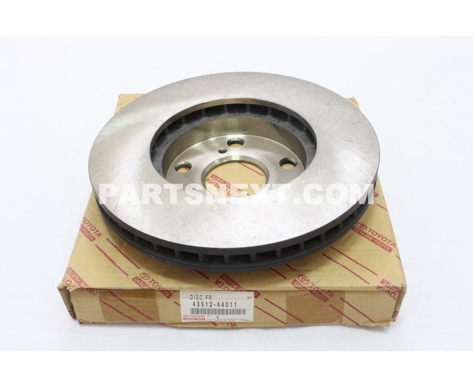 43512-0C020 - Disc Brake Rotor (Front) - 2007-2022 Toyota | OEM Parts