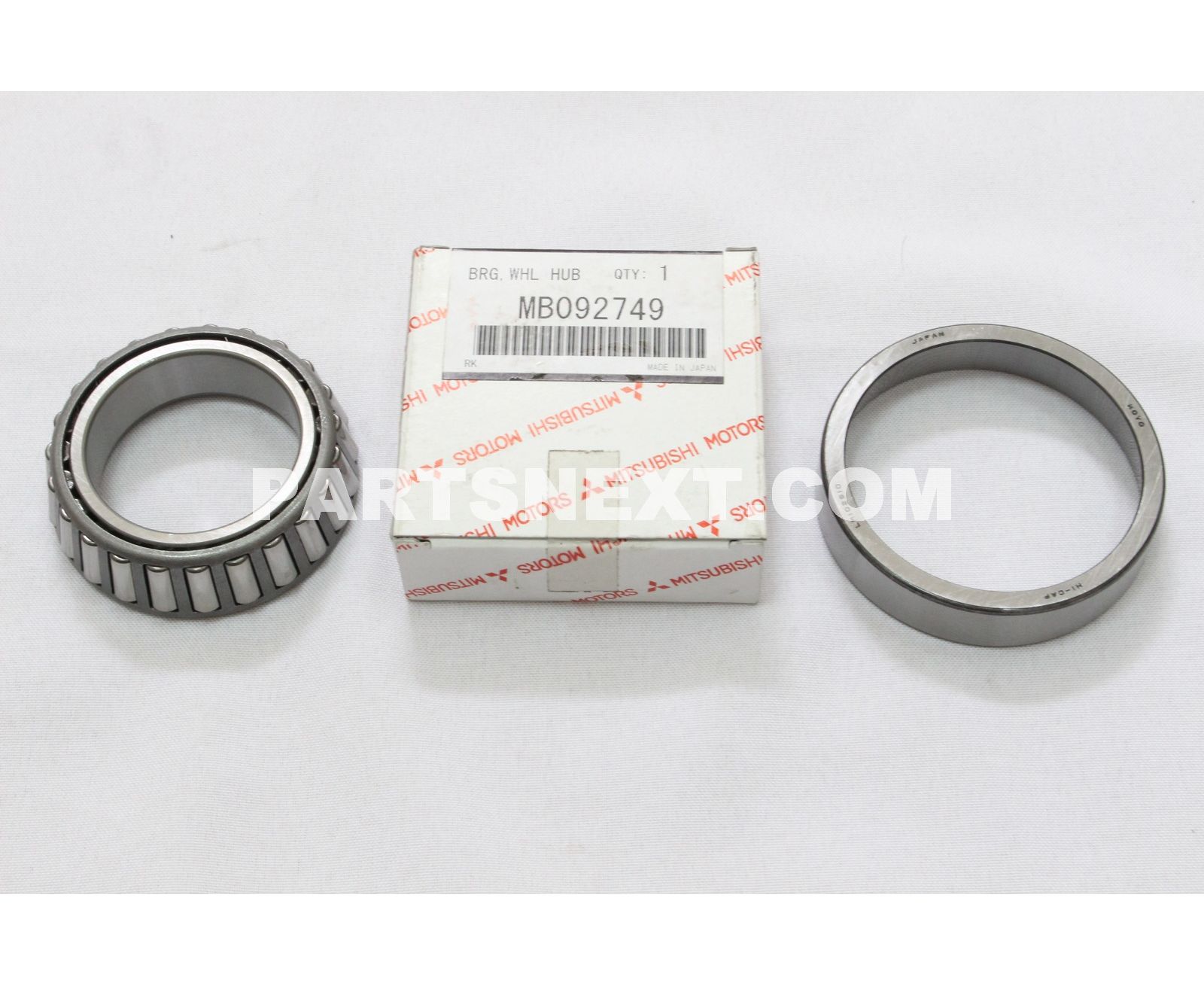 Mitsubishi :: MB092749 BEARING,FR WHEEL HUB