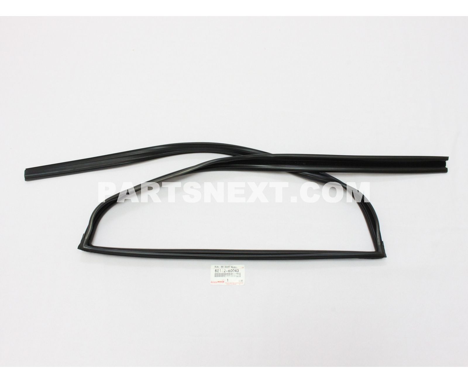 Toyota :: 68142-60043 RUN, REAR DOOR GLASS, RH