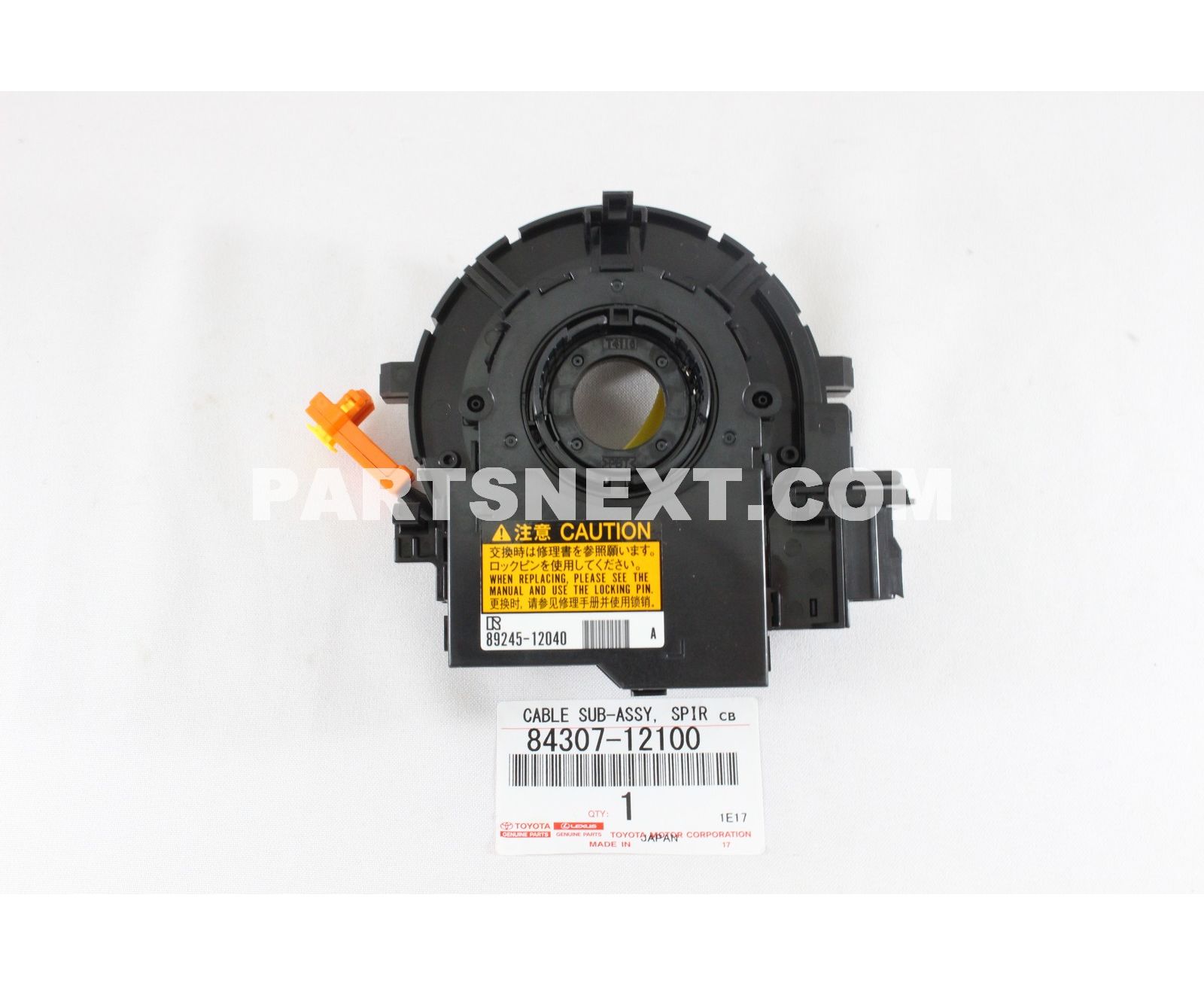 独特の素材 Toyota :: 84307-12100 CABLE SUB-ASSY, SPIRAL W/SENSOR ボディクリーム