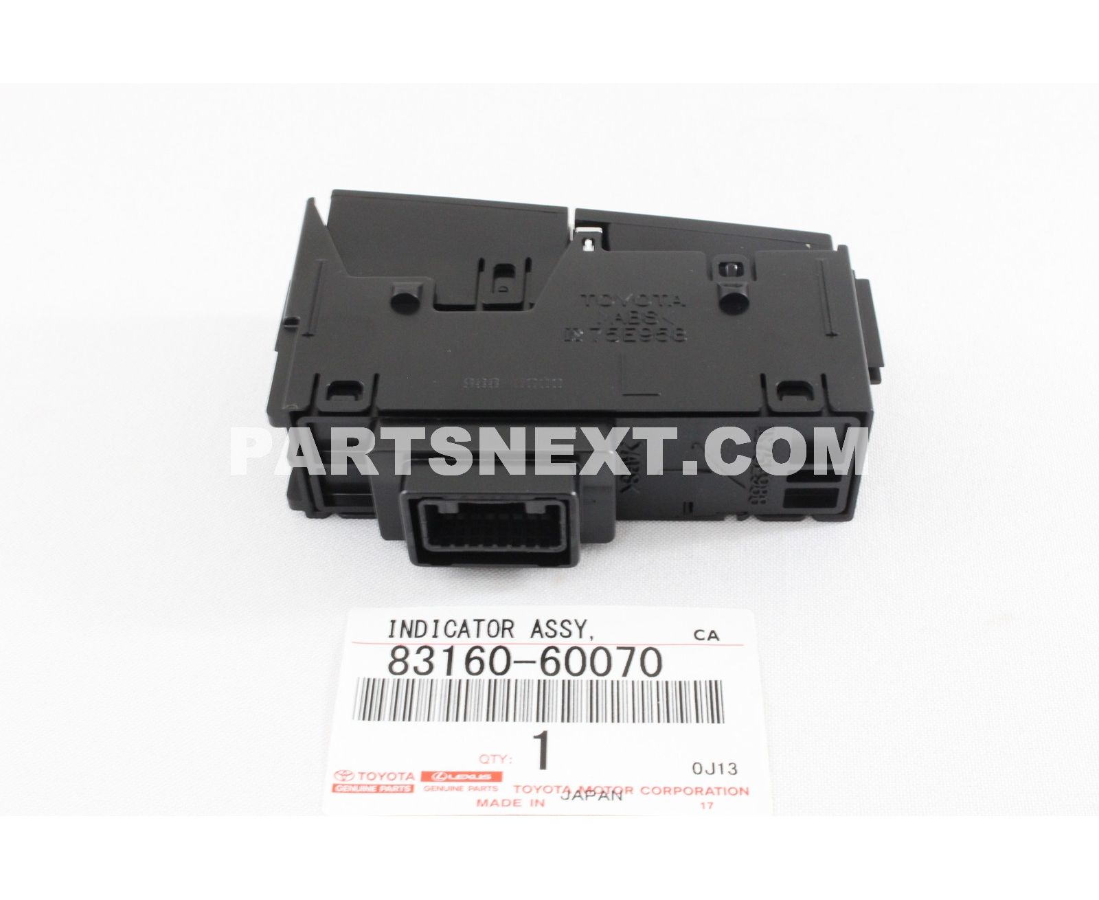 Toyota 8316060070 SWITCH ASSY, HAZARD WARNING SIGNAL