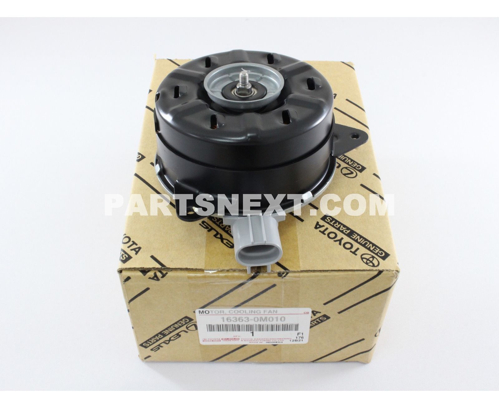 Toyota 163630M010 MOTOR, COOLING FAN