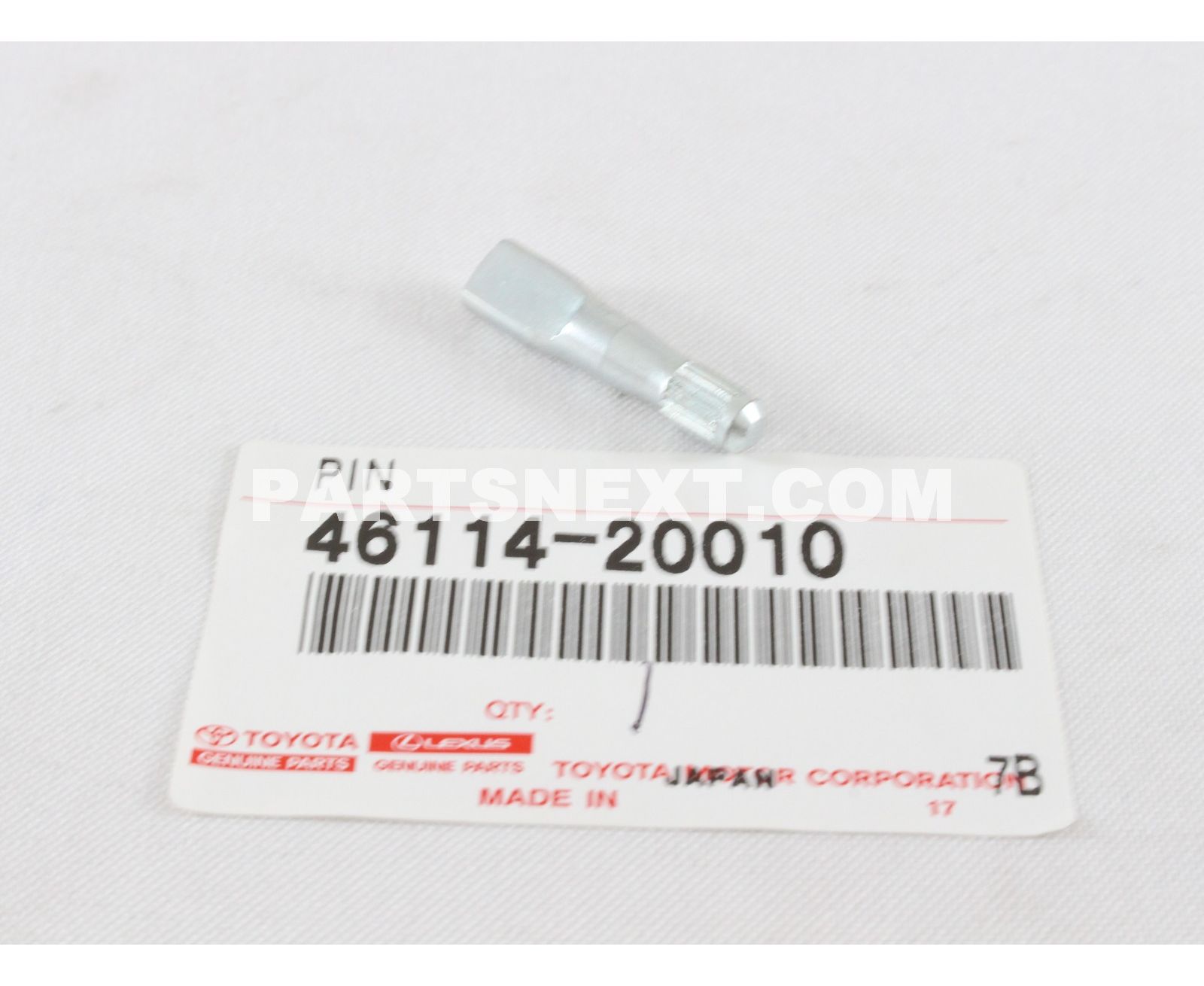 Toyota 4611420010 PIN(FOR PARKING BRAKE HANDLE SET)