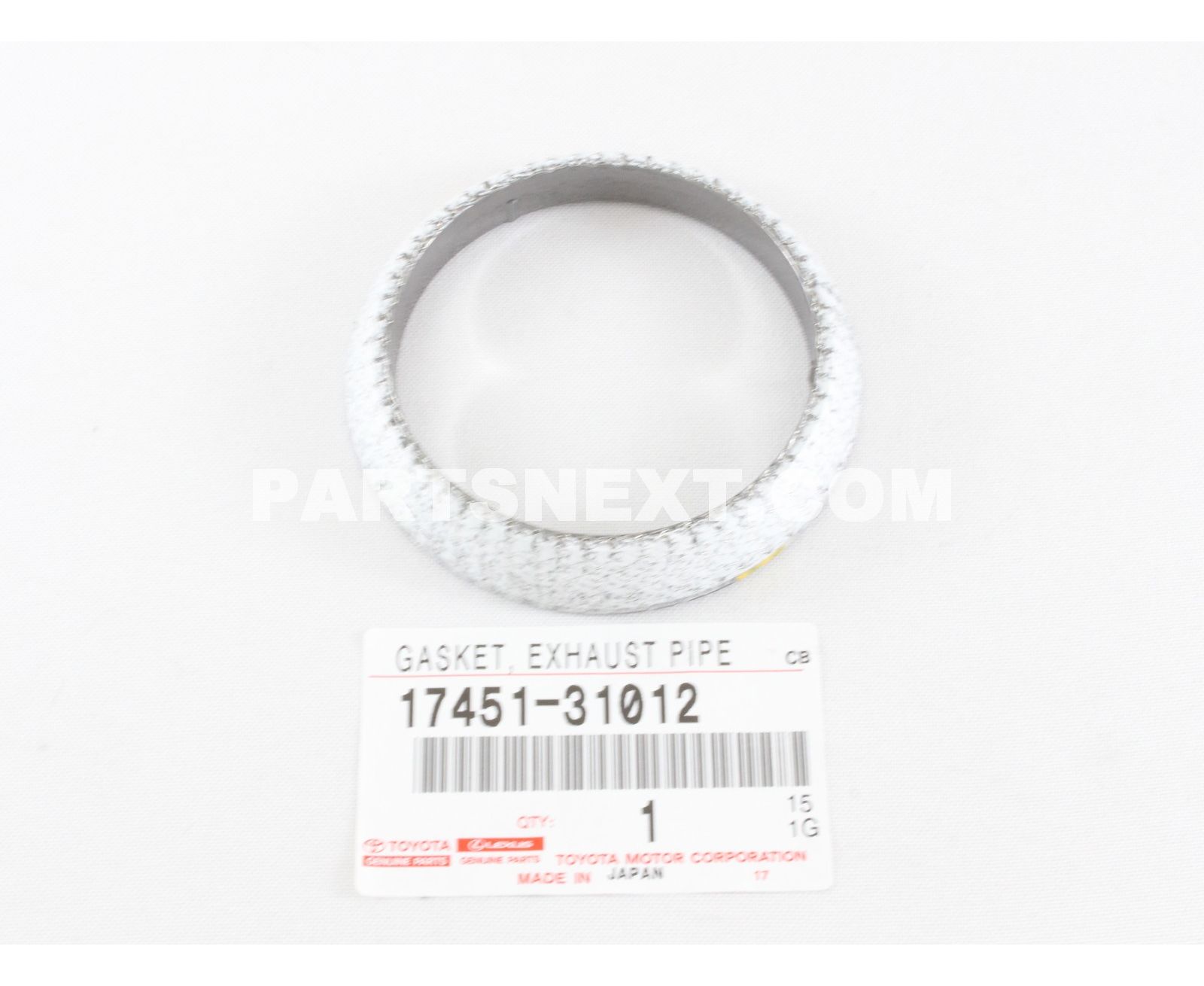 Genuine OEM Toyota Lexus Exhaust Pipe To Manifold Gasket – 17451-0D140