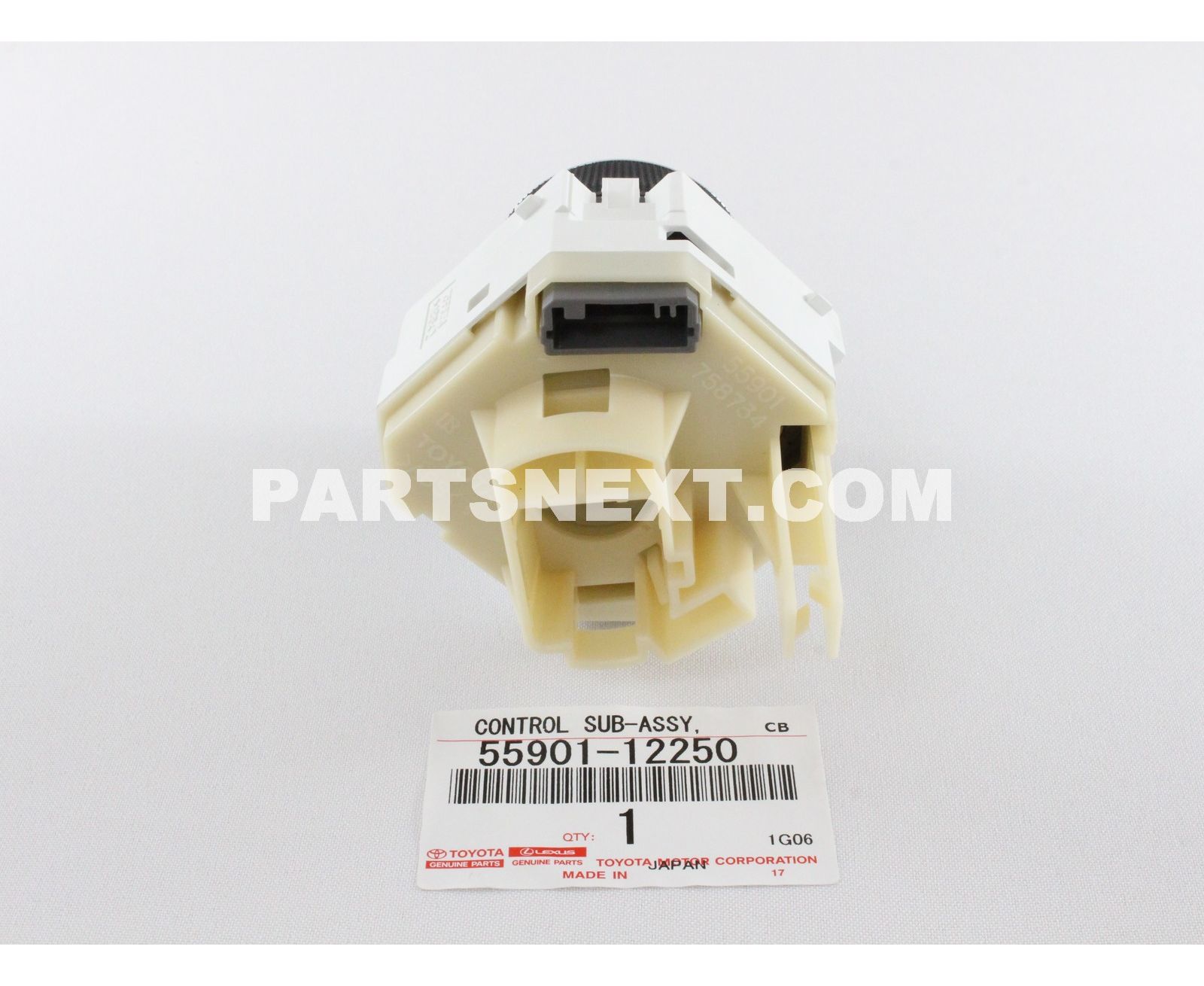 seta Toyota :: 55901-12250 CONTROL SUB-ASSY, HEATER, NO.1