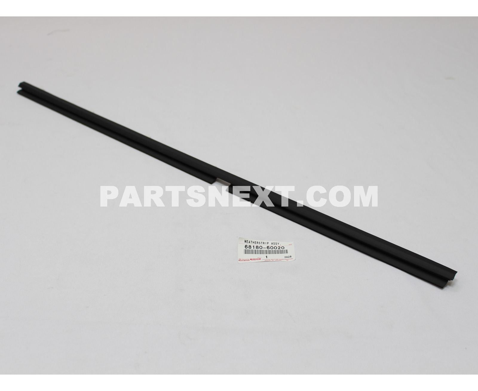Toyota :: 68180-60020 WEATHERSTRIP ASSY, REAR DOOR GLASS, OUTER RH