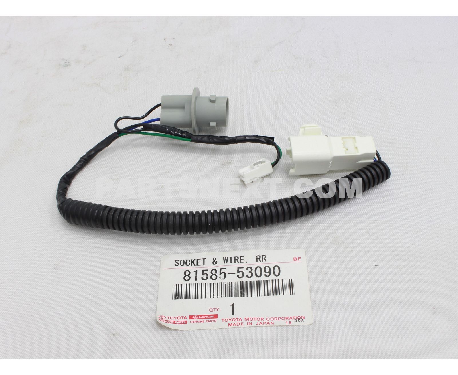 Toyota :: 81585-53090 SOCKET AND WIRE, REAR LAMP