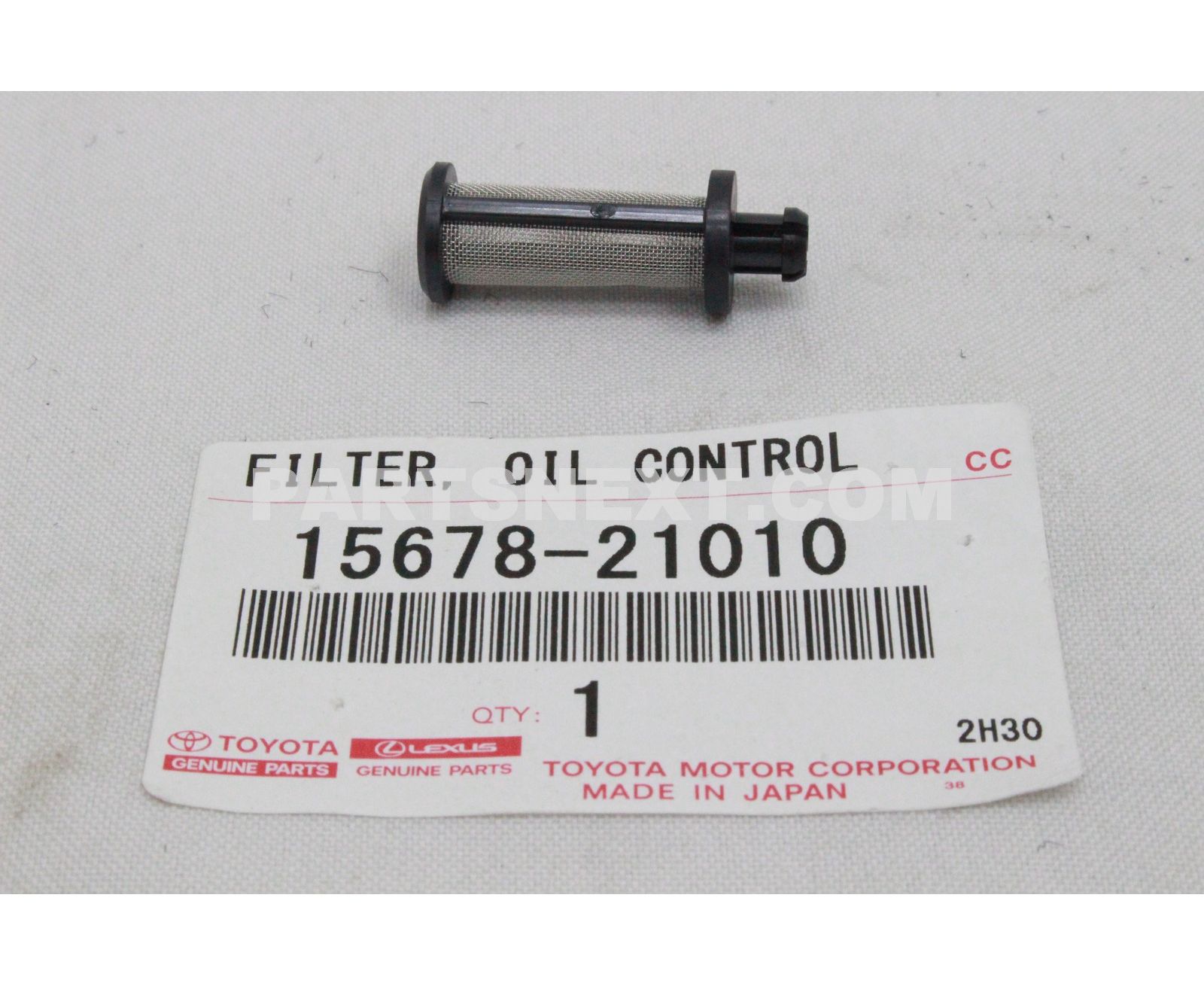 Toyota 1567821010 FILTER, OIL CONTROL VALVE, RH/LH
