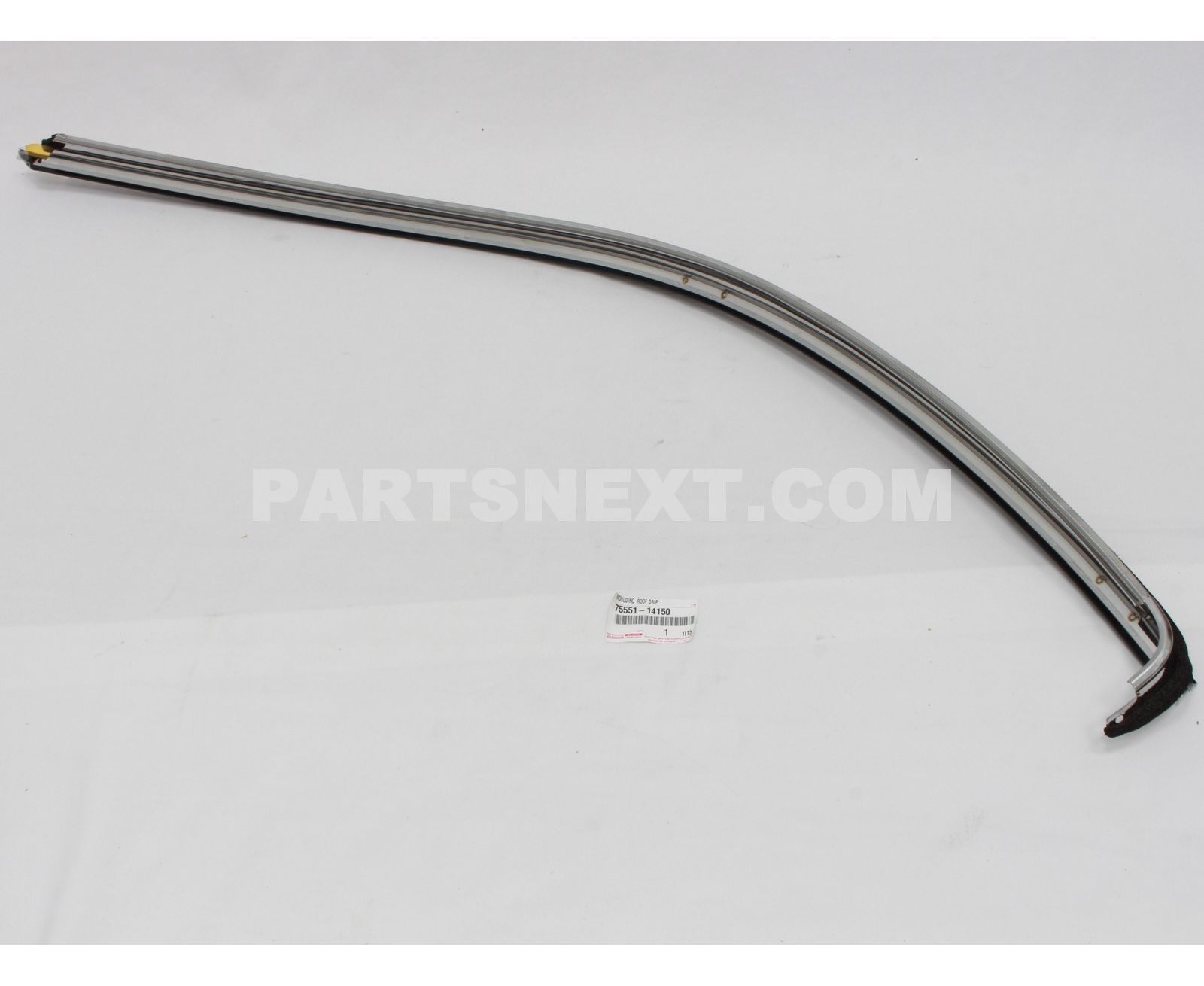 まめ Toyota :: 75551-14150 MOULDING, ROOF DRIP SIDE FINISH, RH