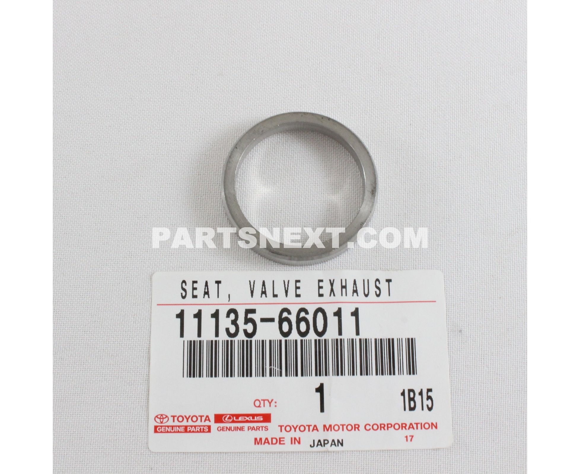 Toyota 1113566011 SEAT, EXHAUST VALVE