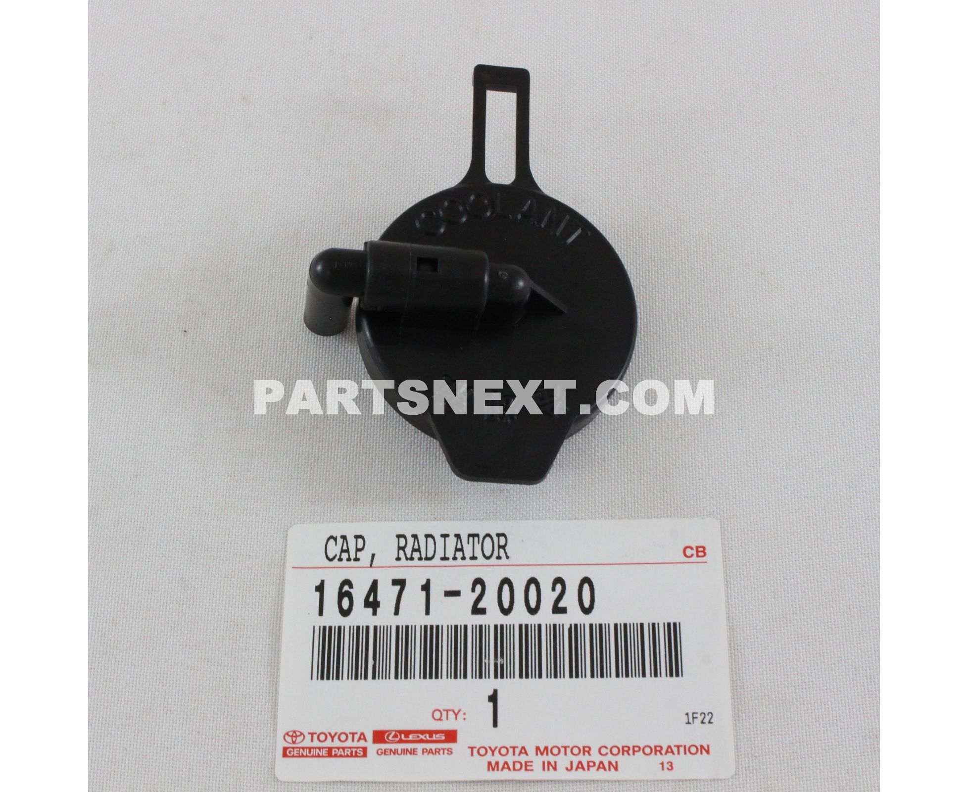 Toyota :: 16471-20020 CAP SUB-ASSY, RESERVE TANK