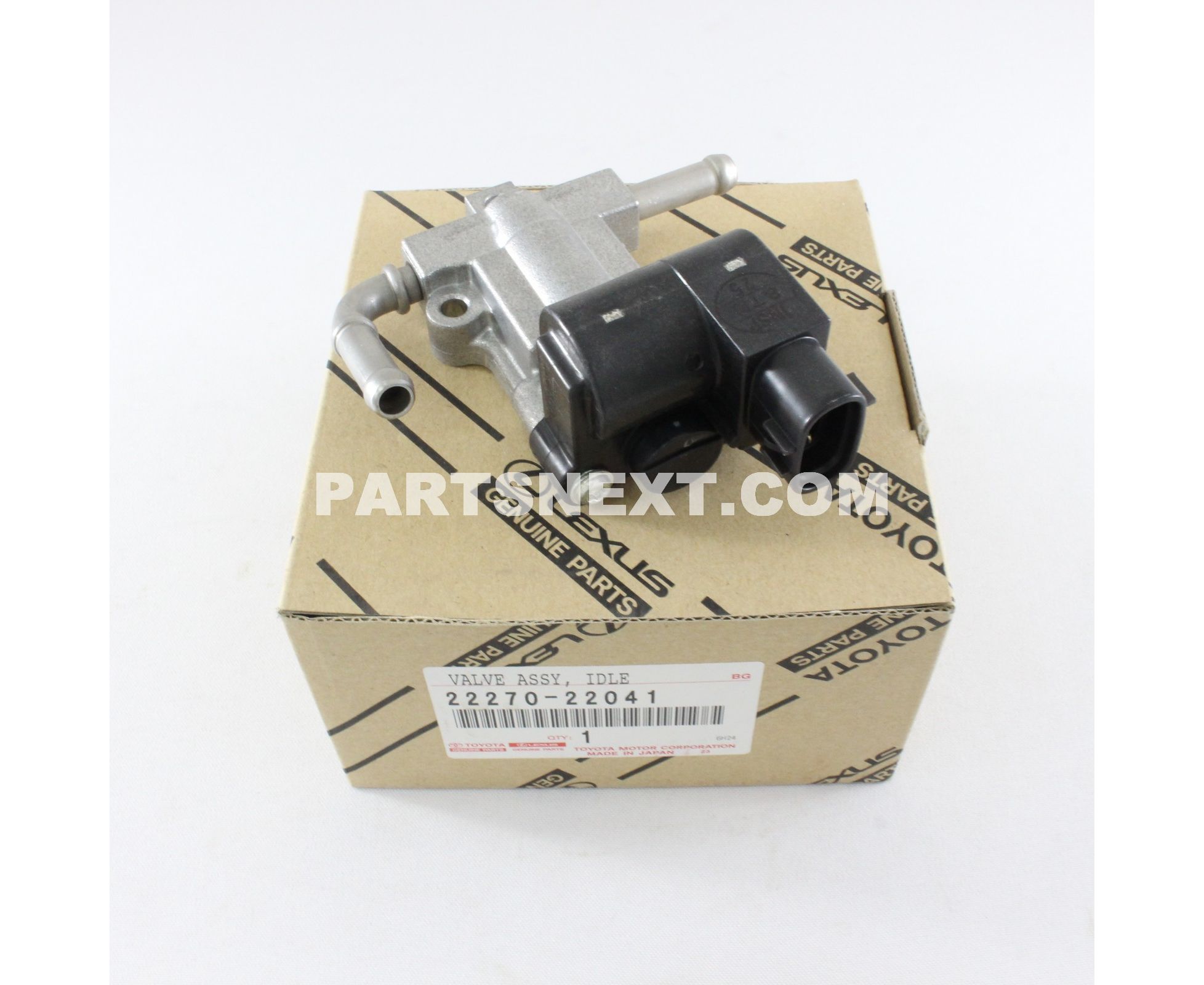 Toyota :: 22270-22041 VALVE ASSY, IDLE SPEED CONTROL(FOR THLOTTLE