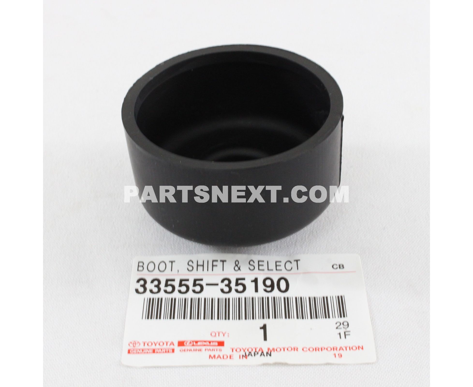 Toyota :: 33555-35190 BOOT, TRANSFER FRONT DRIVE SHIFT Toyota :: 33555-35190 BOOT, TRANSFER FRONT DRIVE SHIFT