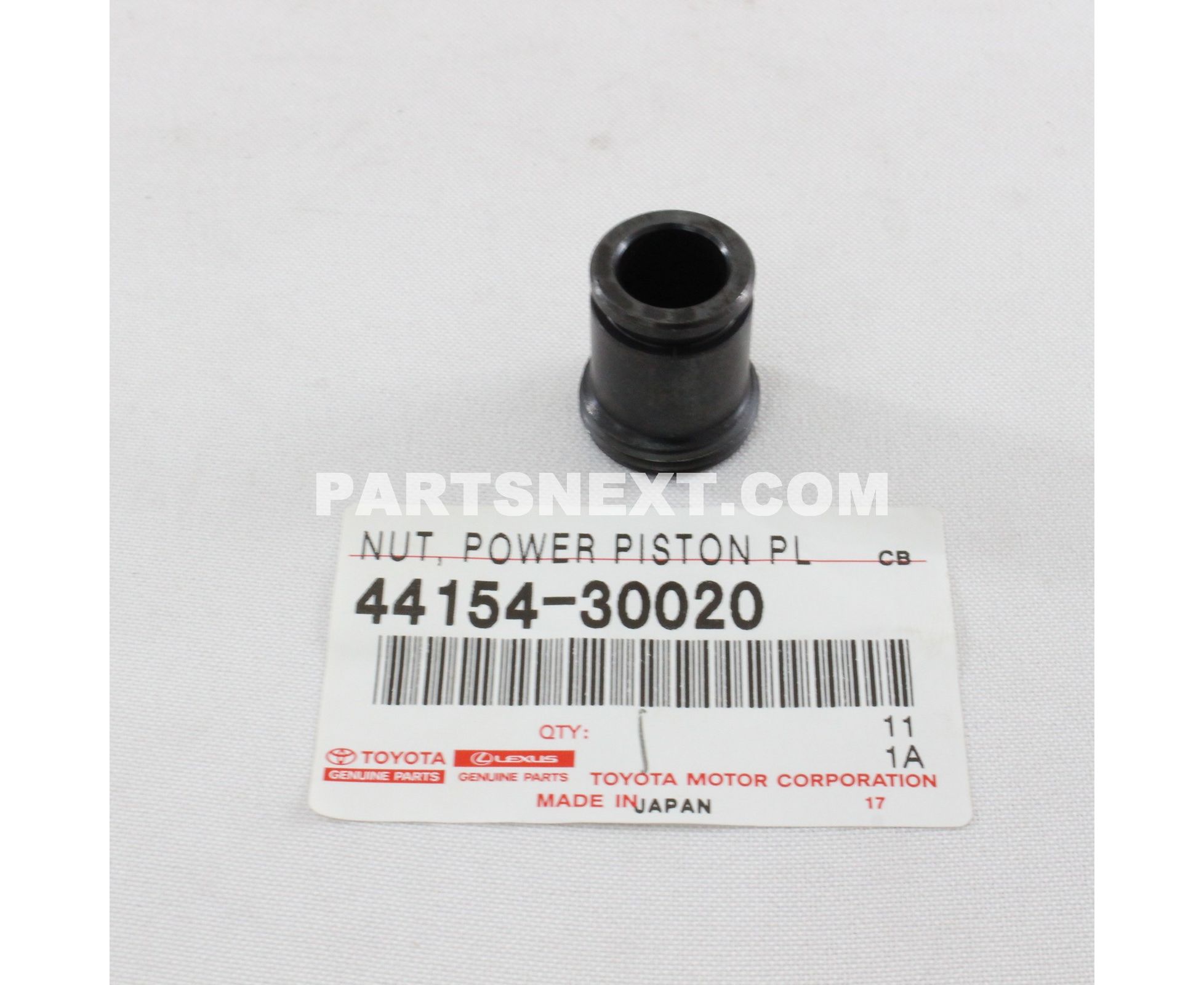Toyota :: 44154-30020 NUT, POWER PISTON PLUNGER GUIDE