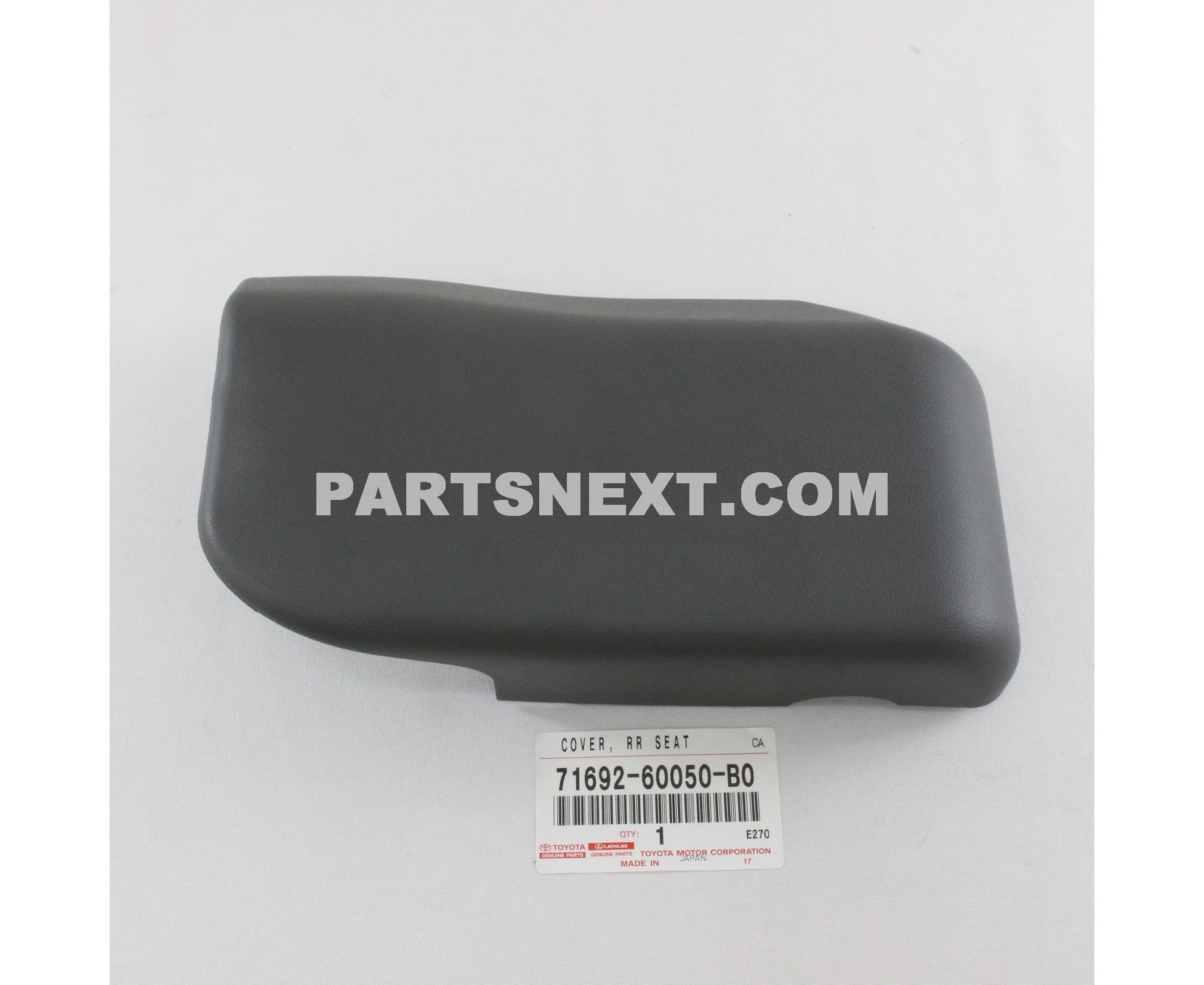 As Toyota :: 71692-60050-B0 COVER, REAR SEAT CUSHION HINGE, NO.4